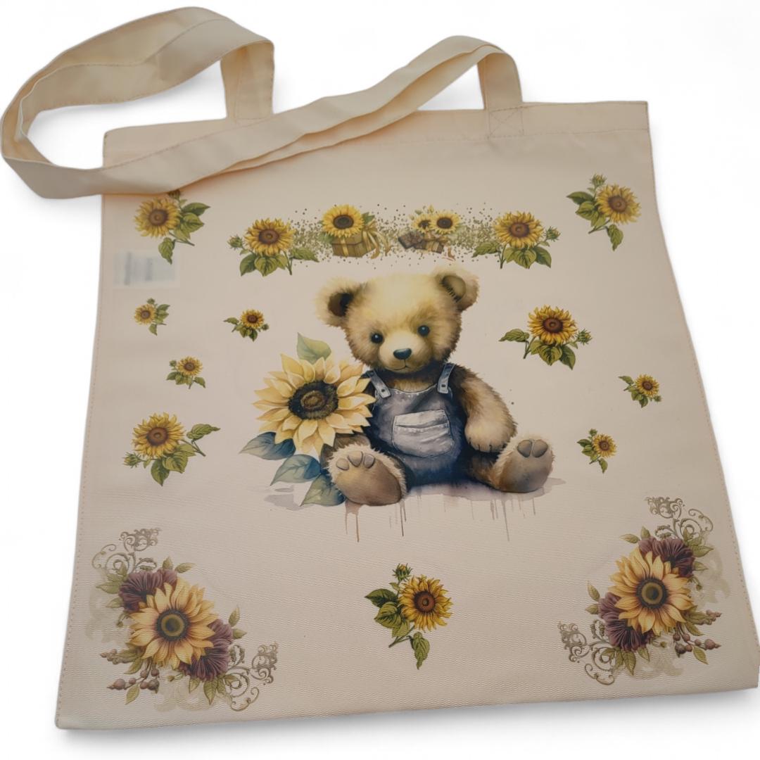 Stofftasche Stoffbeutel Teddy Bär Sonnenblume Einkaufstasche Tasche Geschenk Geburtstag Mitbringsel Sommer Garten #1774665282 Stofftasche Stoffbeutel Teddy Bär Sonnenblume Einkaufstasche Tasche Geschenk Geburtstag Mitbringsel Sommer Garten #1774665282