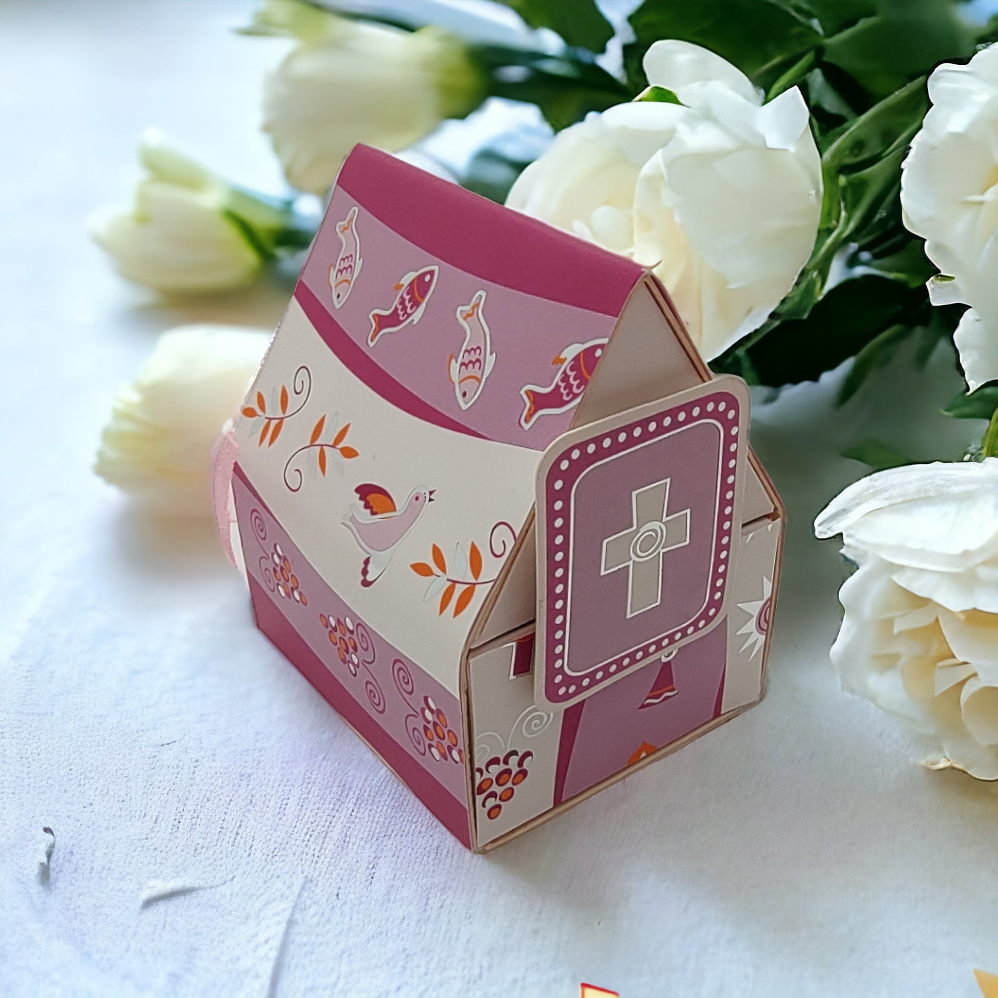 Geschenkschachtel  " Kommunion / Konfirmation / Firmung " Box , Geschenkverpackung für Geldgeschenke oder Gutscheine #627795545