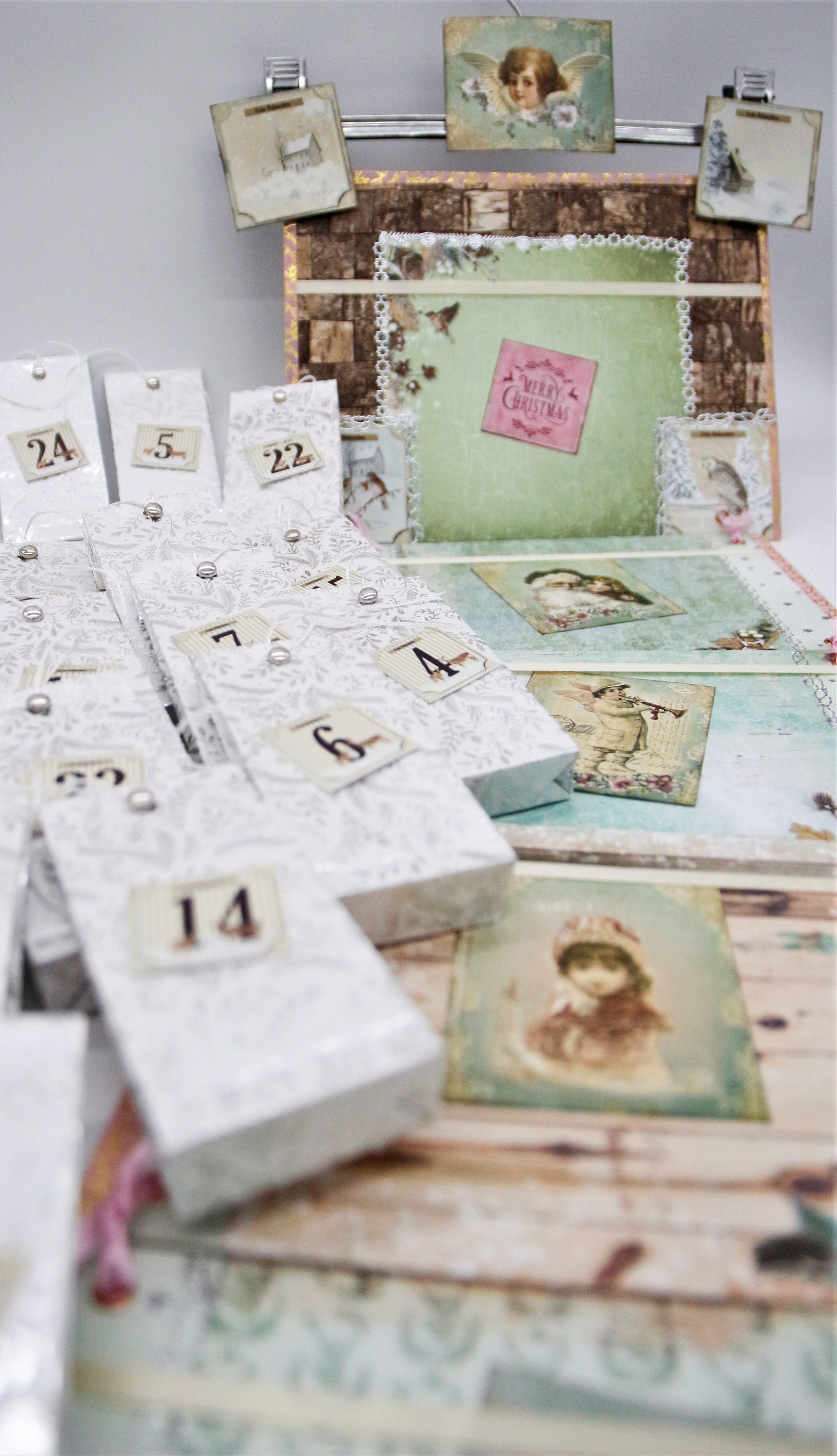 Adventskalender zum Aufhängen, Weihnachten, Adventskalender aus Papier, Advent, Papiertütchen, Adventskalender zum Befüllen #1099598462 Adventskalender zum Aufhängen, Weihnachten, Adventskalender aus Papier, Advent, Papiertütchen, Adventskalender zum Befüllen #1099598462
