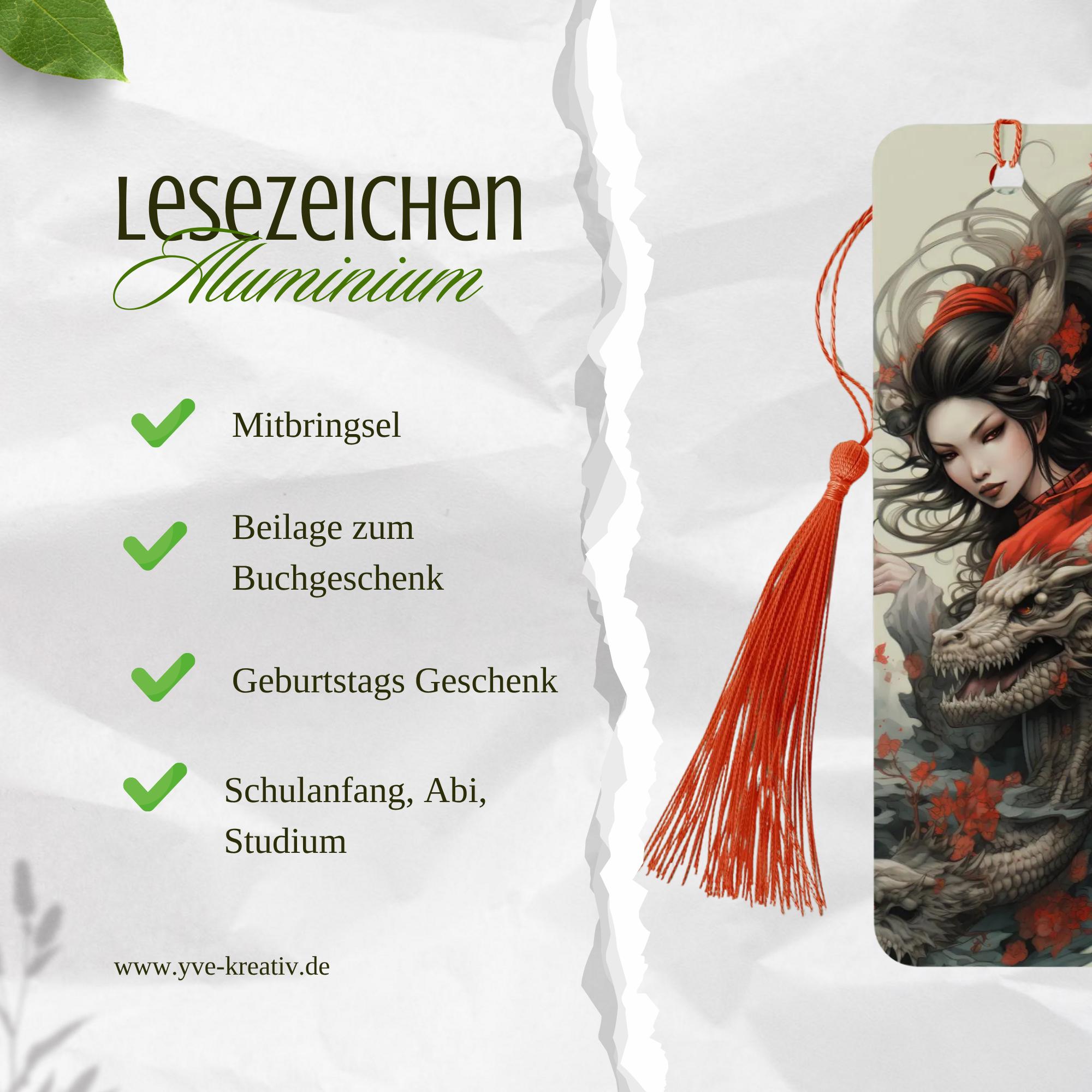 Lesezeichen aus Aluminium Geschenk Geburtstag Japan Manga Bücher Geschenk für Leseratten Bookmark - 2 Motive zur Auswahl #LEALU Lesezeichen aus Aluminium Geschenk Geburtstag Japan Manga Bücher Geschenk für Leseratten Bookmark - 2 Motive zur Auswahl #LEALU