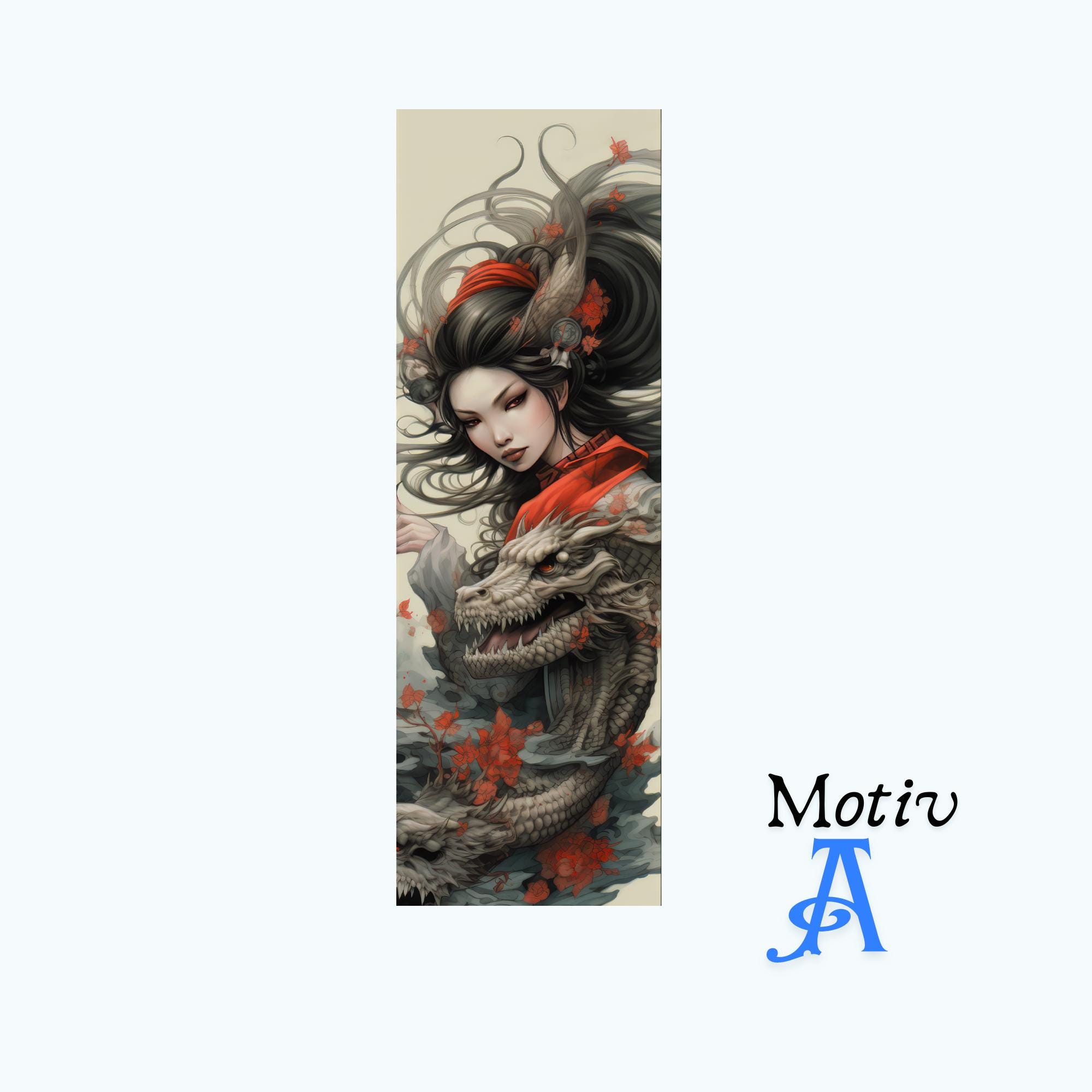 Lesezeichen aus Aluminium Geschenk zum Geburtstag Buchgeschenk "Motiv Frau mit Drachen" Bookmark - 2 Motive zur Auswahl #LEALU Lesezeichen aus Aluminium Geschenk zum Geburtstag Buchgeschenk "Motiv Frau mit Drachen" Bookmark - 2 Motive zur Auswahl #LEALU