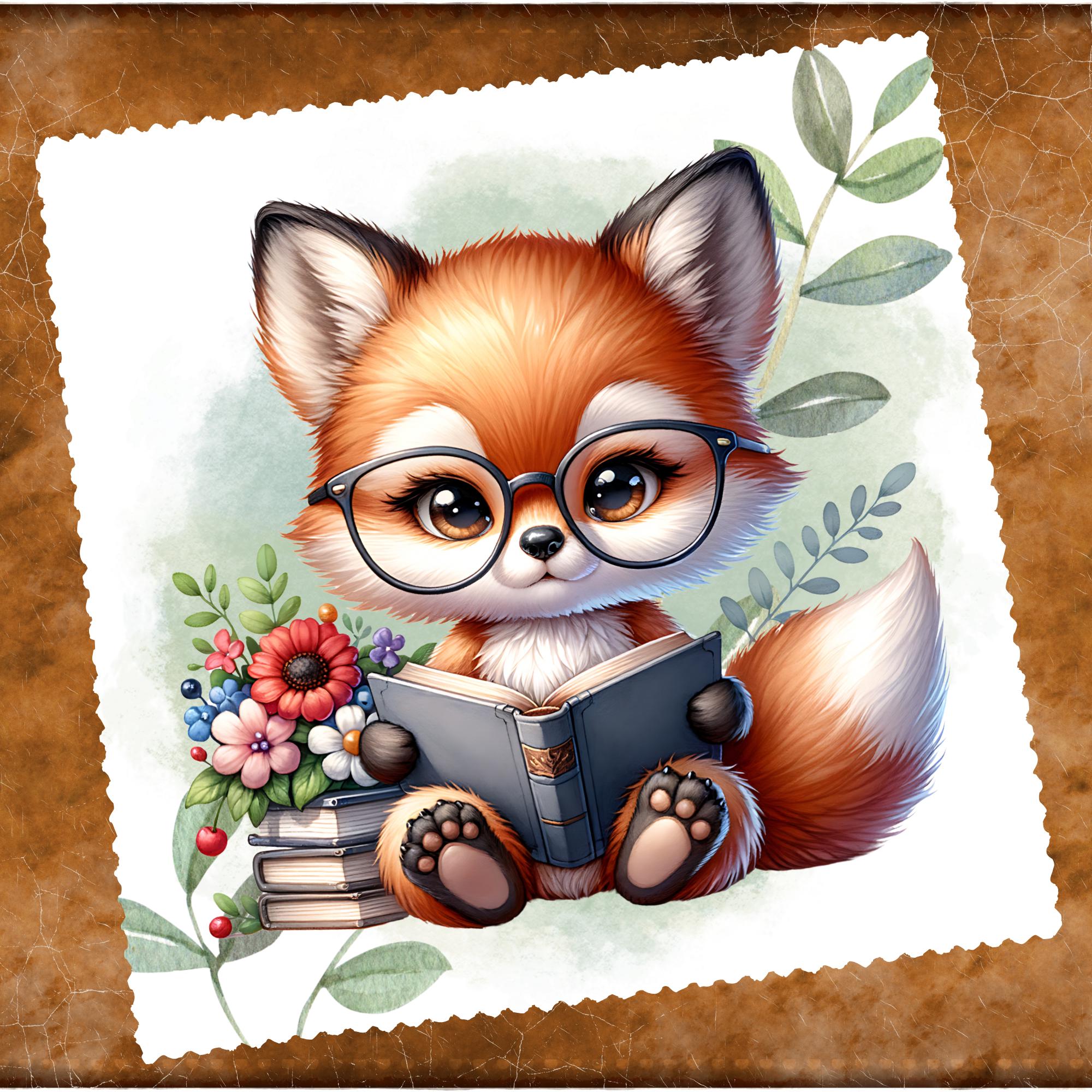 Brillenputztuch bedrucktes Mikrofasertuch für Brillen Kameratuch Brillentuch für Displays Objektive Geschenk Geburtstag Fuchs #TI128