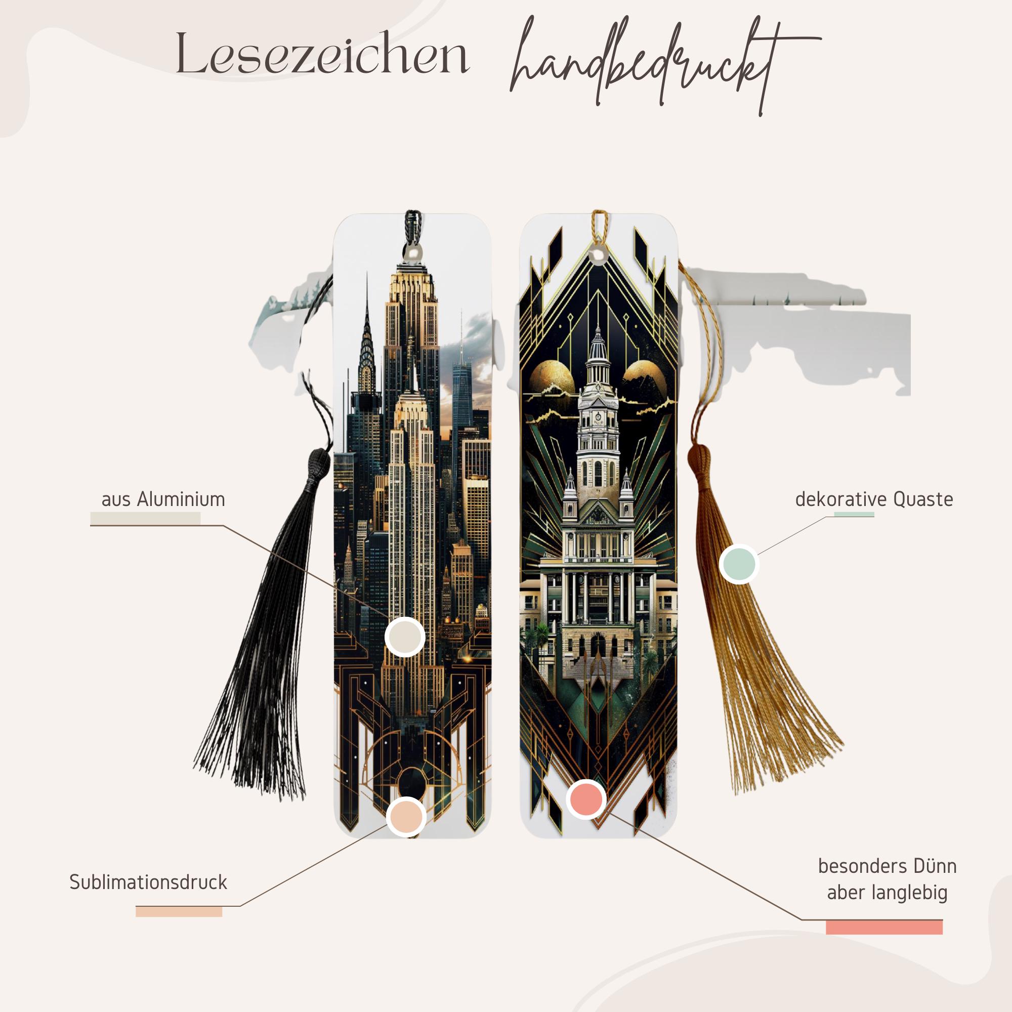 Lesezeichen aus Metall Geschenk Mann Bücherzeichen Mitbringsel Architektur Art déco Bookmark City - 4 Motive zur Auswahl #LEALU Lesezeichen aus Metall Geschenk Mann Bücherzeichen Mitbringsel Architektur Art déco Bookmark City - 4 Motive zur Auswahl #LEALU
