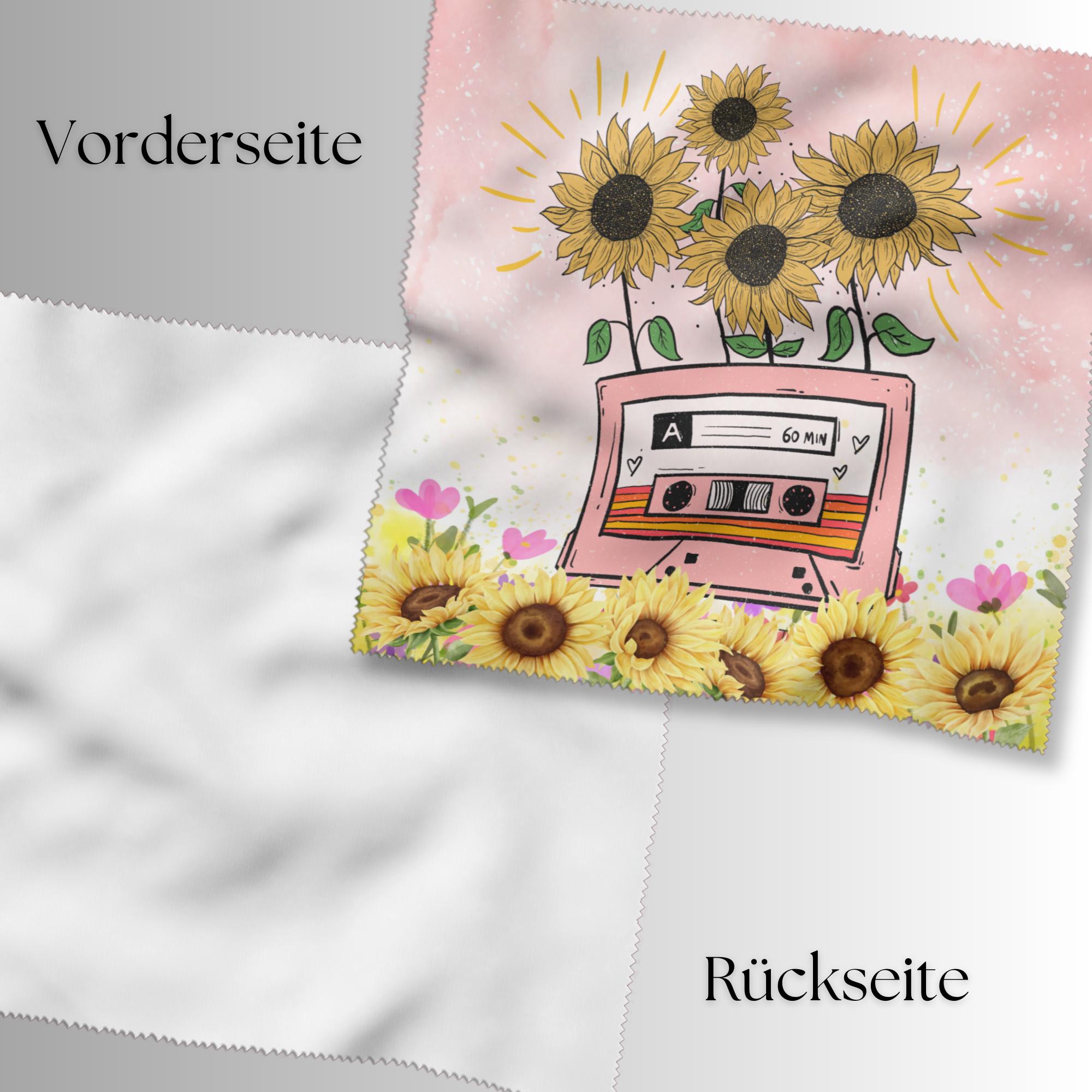 Brillenputztuch – Individuell bedrucktes Mikrofasertuch für Brillen, Displays & mehr | Perfektes Geschenk für Musiker der 80er Jahre #MC8