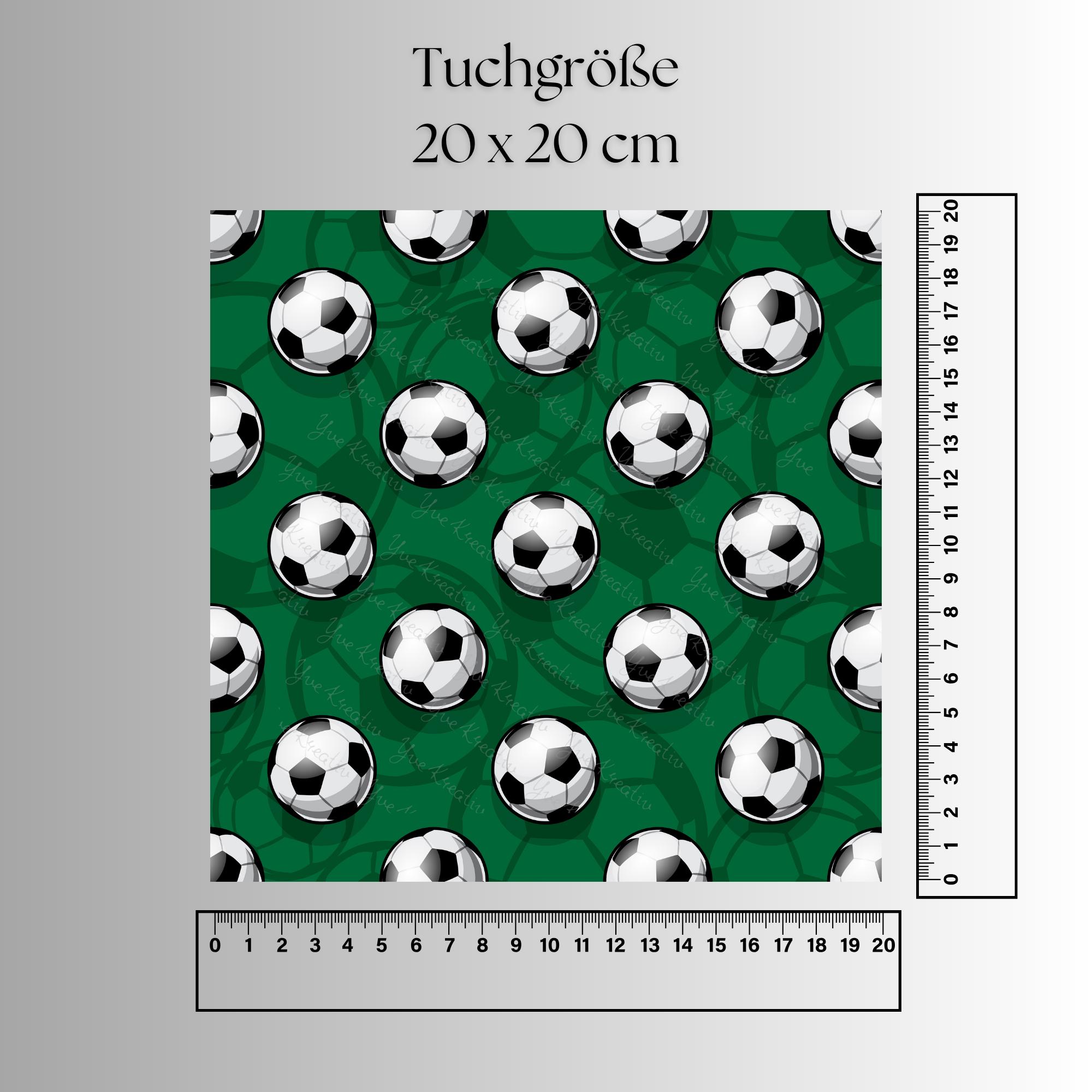 Brillenputztuch bedrucktes Mikrofasertuch für Brillen Tuch für Displays Geschenk zum Geburtstag für Fußballer #SP23