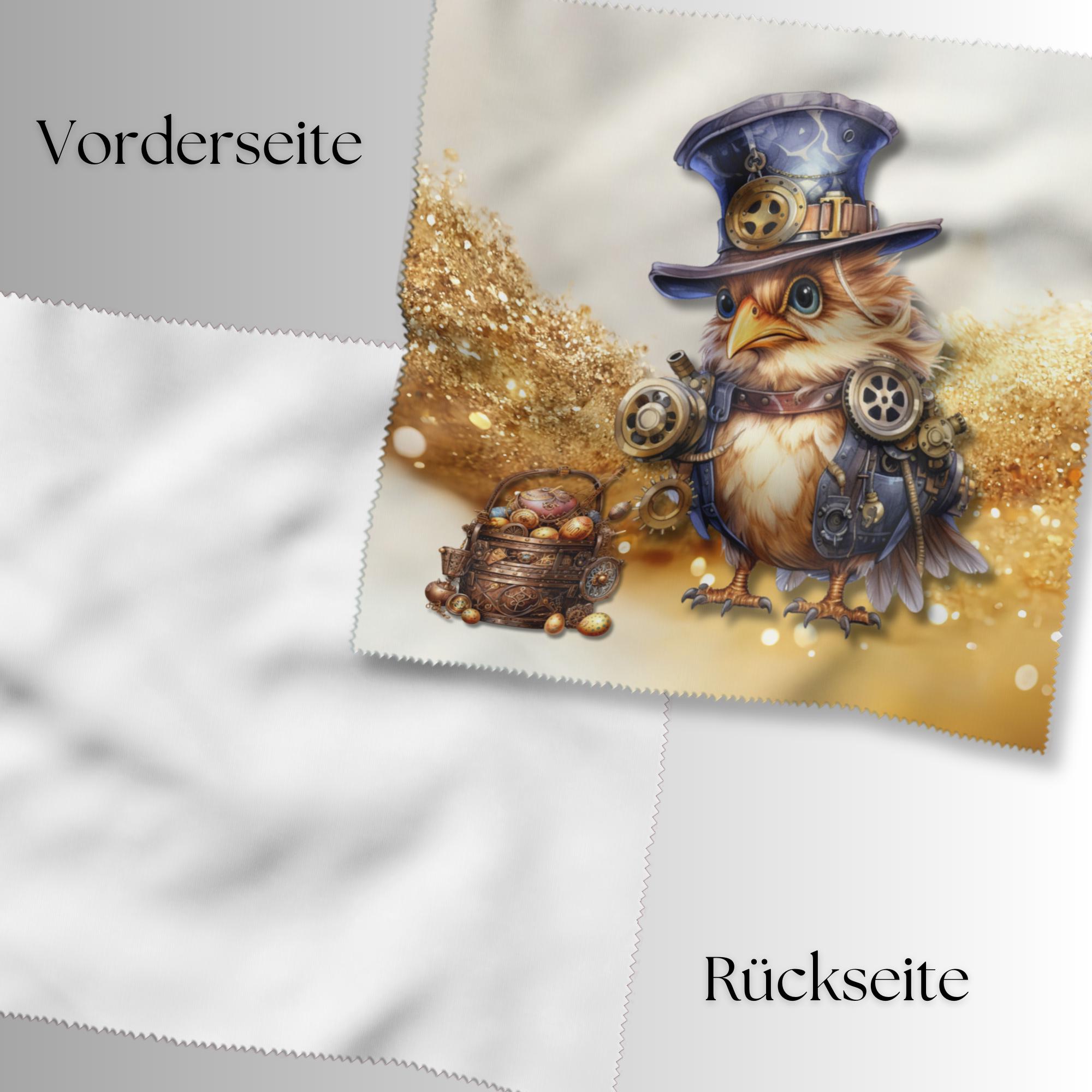 Brillenputztuch Geschenk zu Ostern bedrucktes Mikrofasertuch Ostergeschenk für Brillen Kameratuch Tuch für Displays Objektive  #OS1