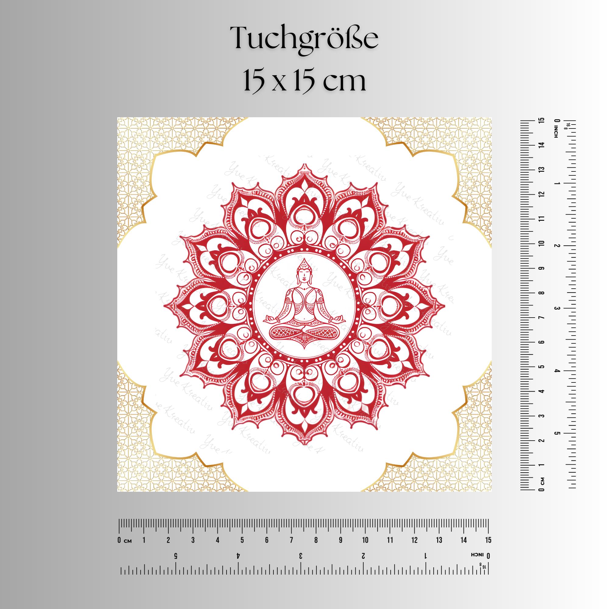 Brillenputztuch bedrucktes Mikrofasertuch für Brillen Tuch für Displays Geschenk Geburtstag für Yoga Fan Yogi #SP32