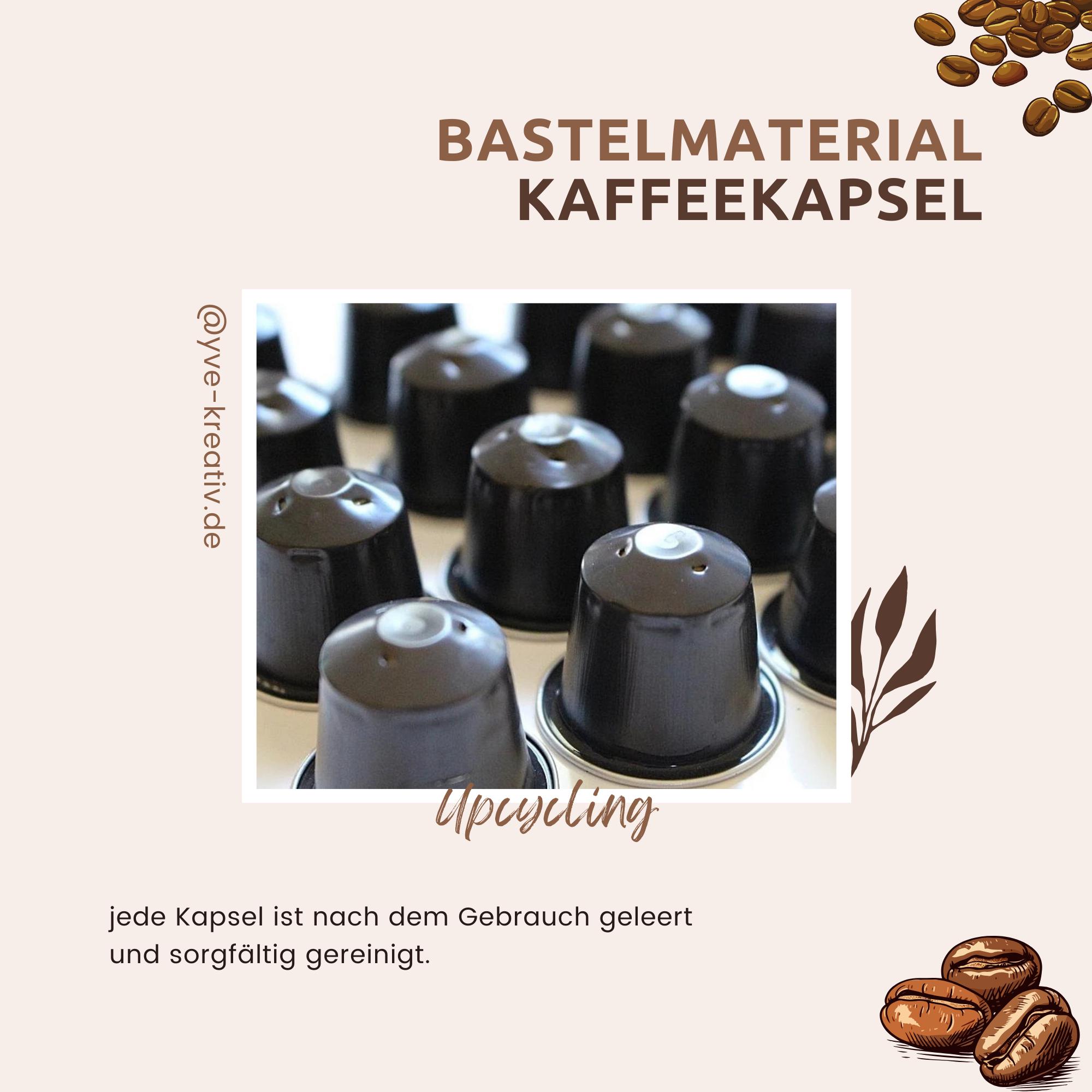 10 leere Kaffeekapseln Farbe : anthrazit zum Basteln Gestalten Bastelmaterial DIY Schmuckherstellung Zubehör #KNS 10 leere Kaffeekapseln Farbe : anthrazit zum Basteln Gestalten Bastelmaterial DIY Schmuckherstellung Zubehör #KNS