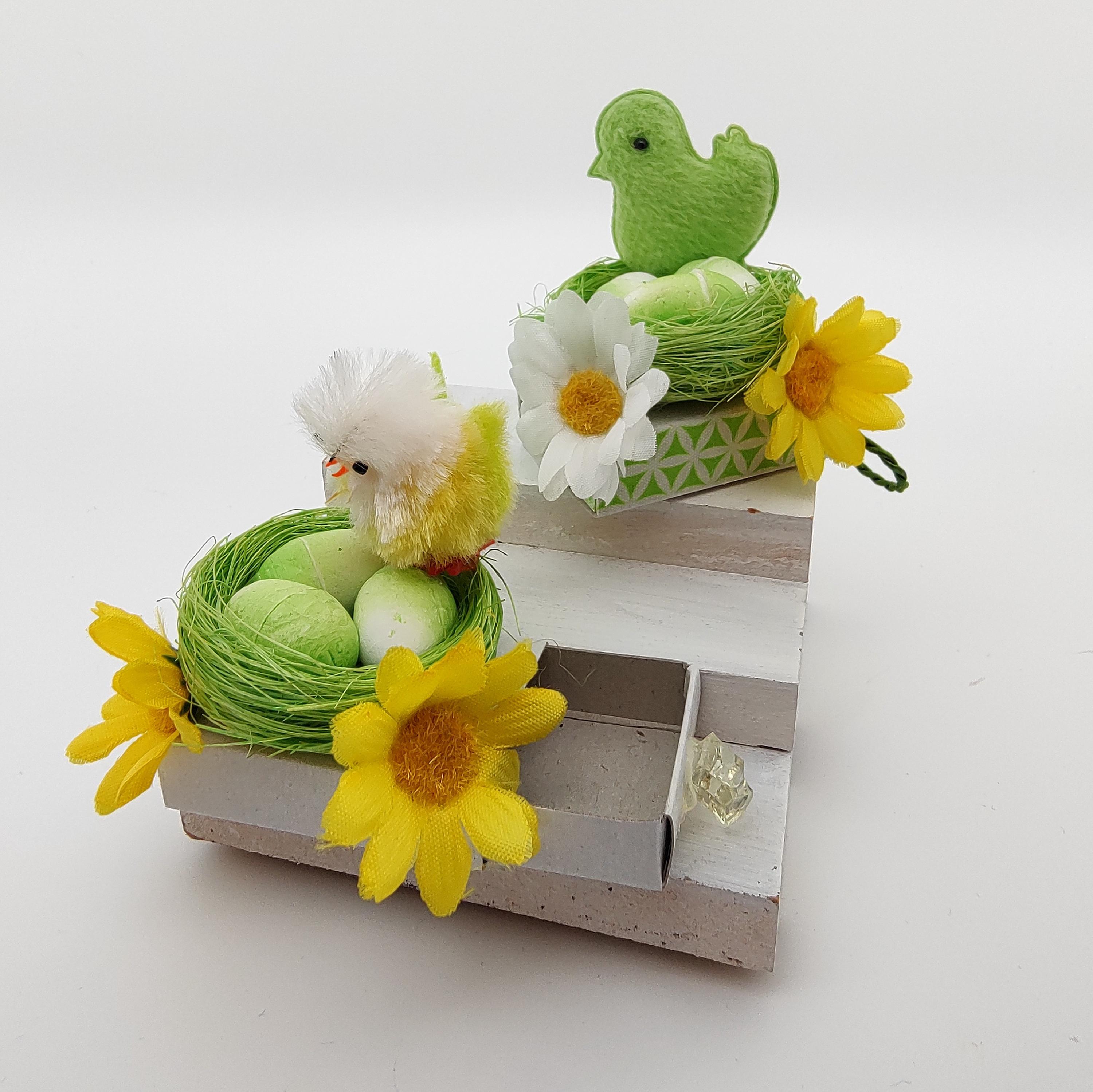 Kleine Schachtel Streichholzschachtel Box - Ostern Geschenkebox für Geldgeschenke Gutschein - kleine Kostbarkeiten #1852914535