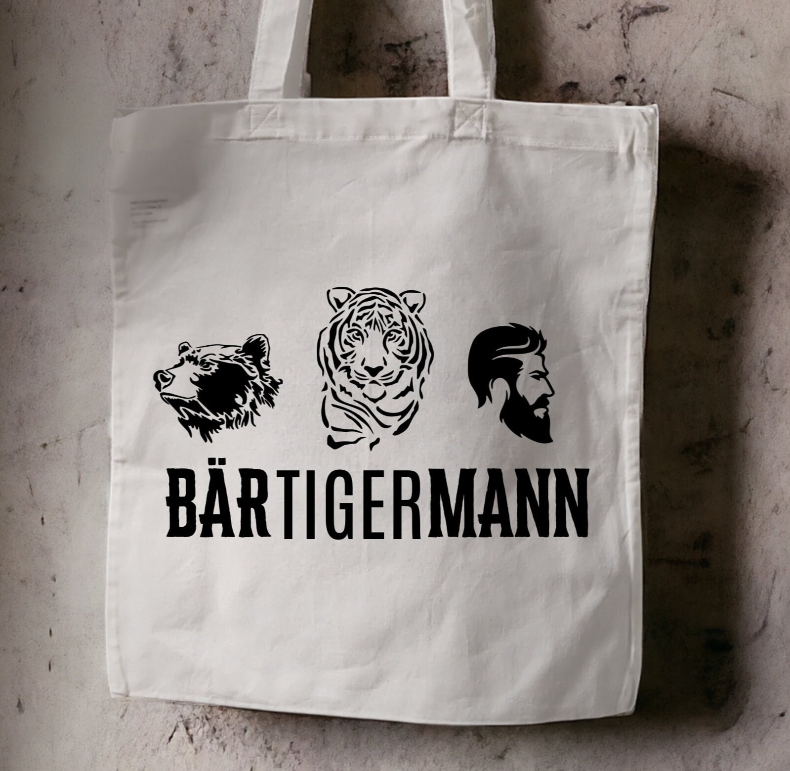 Stofftasche, Stoffbeutel, Geschenk Vater, Vatertag, Mann, Ehemann  #STBAUWB