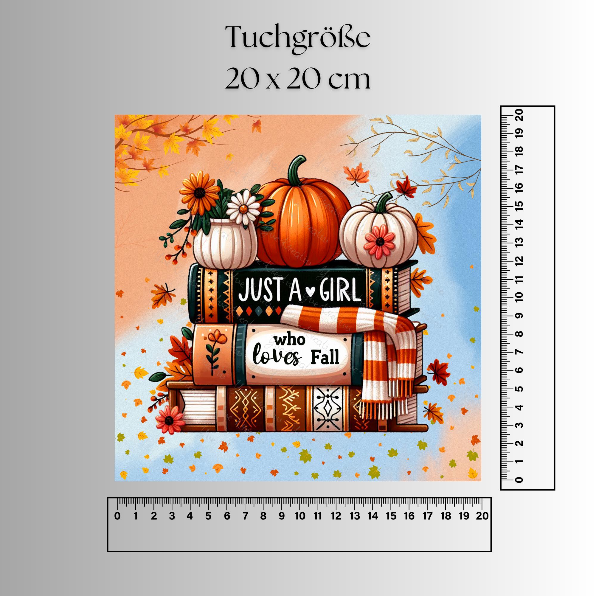 Brillenputztuch Bücher Herbst bedrucktes Mikrofasertuch für Brillen Sonnenbrille Display Handy Geschenk Freundin Geburtstag Leseratte #SA13