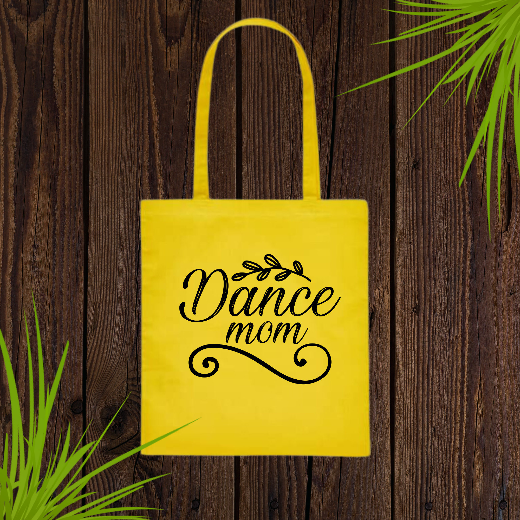 Stofftasche, Stoffbeutel, Einkaufstasche, Tasche, Baumwolltasche, Motiv "Dance Mom" verschiedene Farben  #STBAUBNT