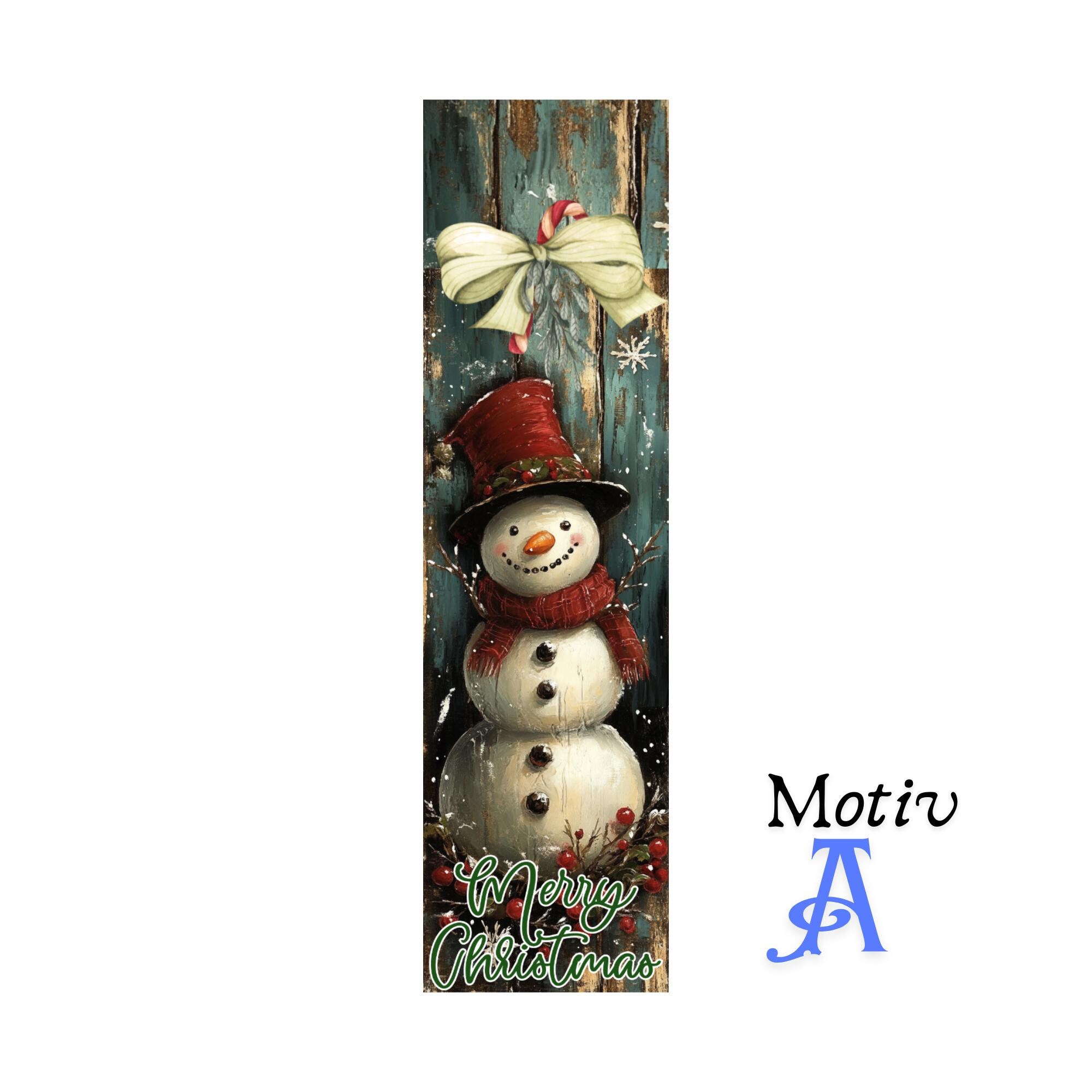 Lesezeichen aus Aluminium Geschenk zu Weihnachten oder für Adventskalender Bücher Bookmark - 2 Motive zur Auswahl  #LEALU