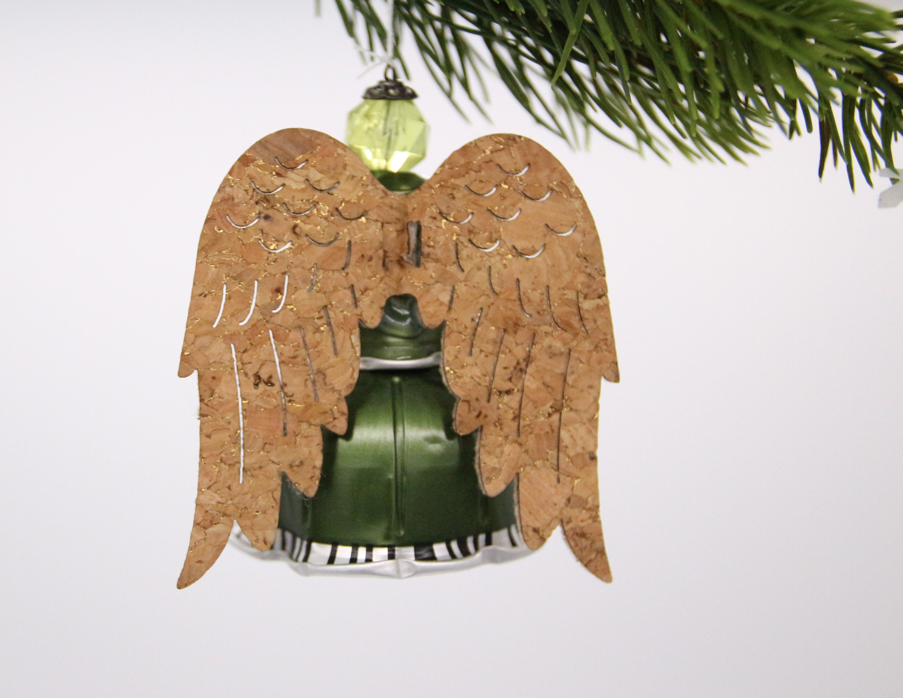 Engel aus Kaffeekapseln Christbaumkugel / Weihnachtskugel / Weihnachtsdeko