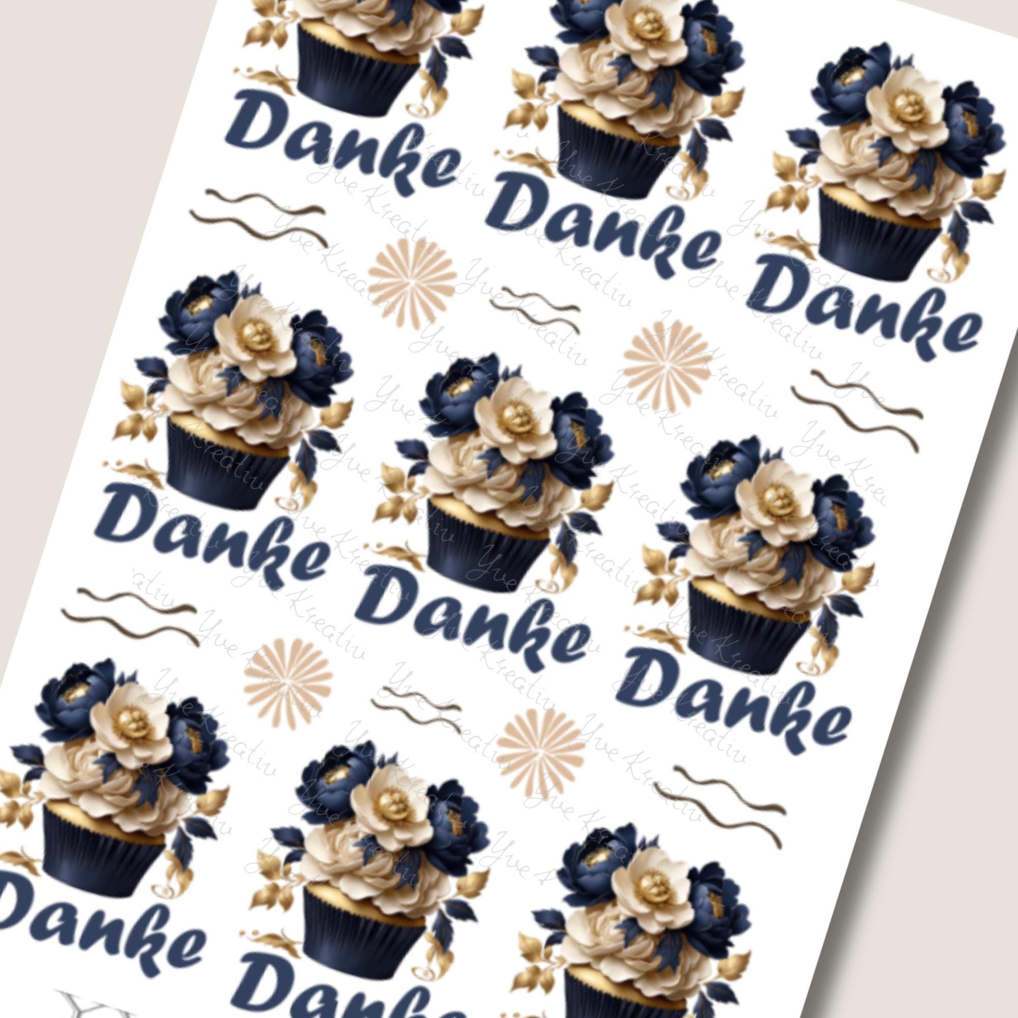 Aufkleber Danke Cupcake Sommer Sticker Bogen Muffin Stickerbogen 3 Bögen zur Auswahl in Weiß - Transparent - Matt - Glanz #SBA6 Aufkleber Danke Cupcake Sommer Sticker Bogen Muffin Stickerbogen 3 Bögen zur Auswahl in Weiß - Transparent - Matt - Glanz #SBA6