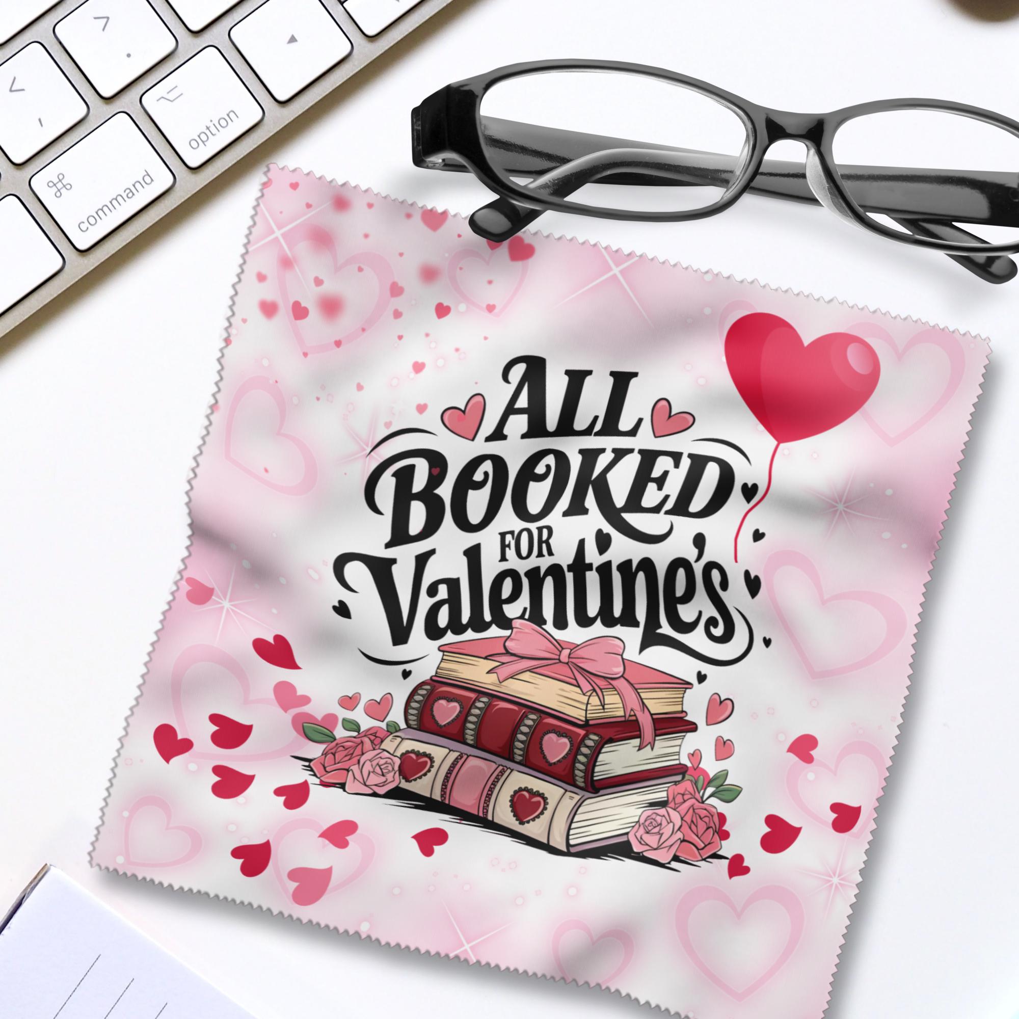 Brillenputztuch – Individuell bedrucktes Mikrofasertuch für Brillen, Displays & mehr | Perfektes Geschenk zum Valentinstag #HO6