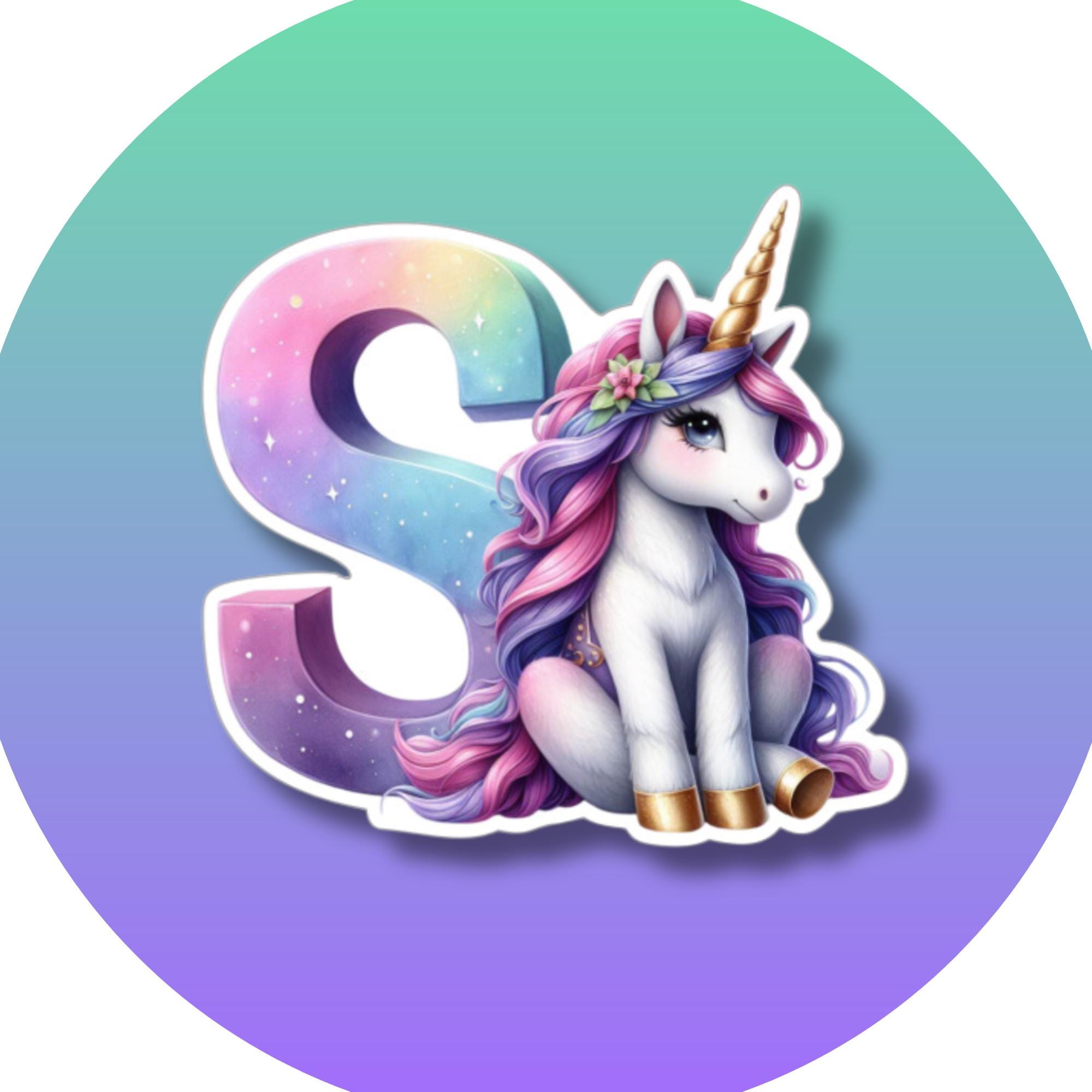 Großer Aufkleber, ABC Sticker, Einhorn, Regenbogen, Kinder, Schule, zur Auswahl in Weiß oder Transparent #SEG8 Großer Aufkleber, ABC Sticker, Einhorn, Regenbogen, Kinder, Schule, zur Auswahl in Weiß oder Transparent #SEG8