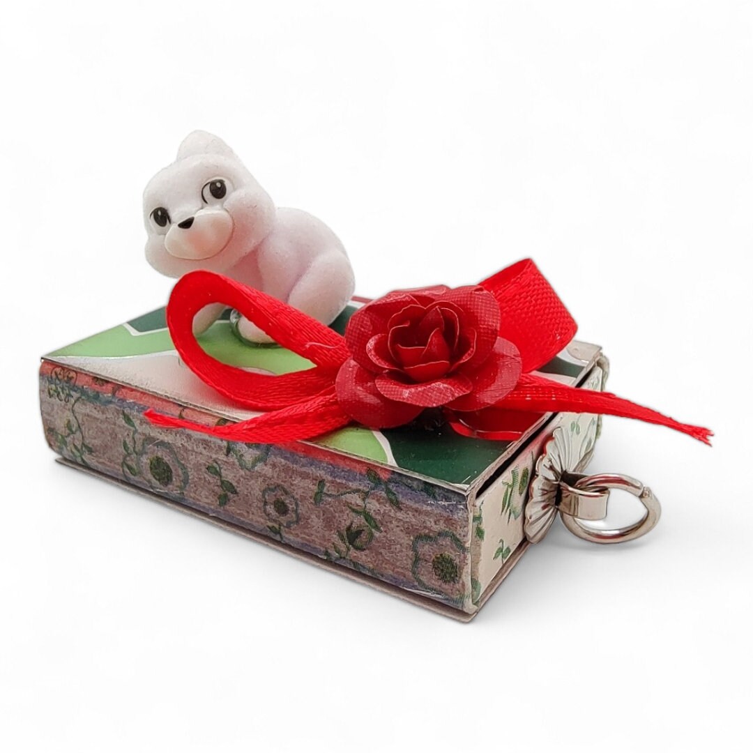 Streichholzschachtel "Oster - Hase" Geschenkebox Schachtel für Geldgeschenke Gutschein - kleine Kostbarkeiten