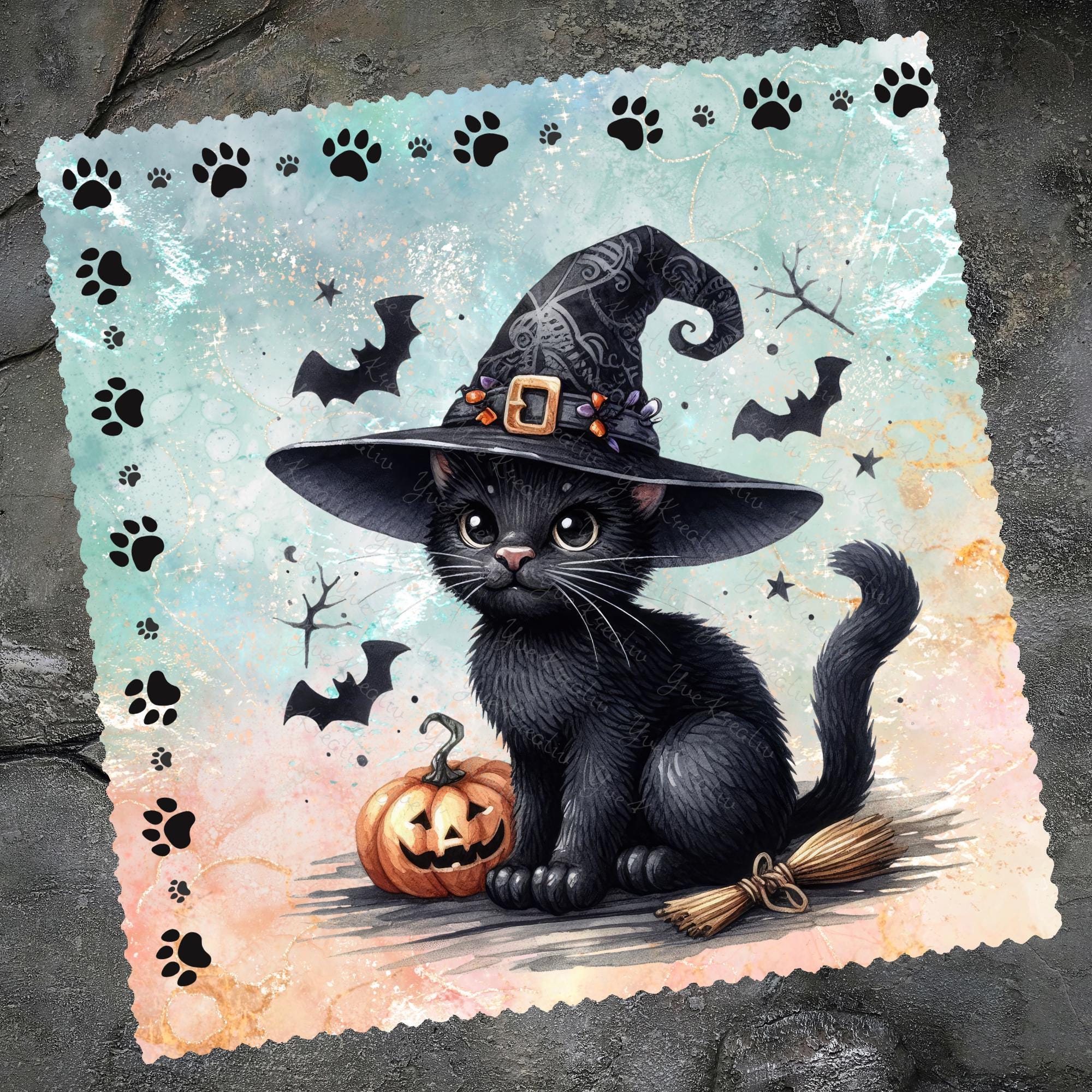 Brillenputztuch Schwarze Katze bedrucktes Mikrofasertuch für Sonnenbrille Displays Handy Katzenfreund Geschenk Halloween Mitbringsel #TI169 Brillenputztuch Schwarze Katze bedrucktes Mikrofasertuch für Sonnenbrille Displays Handy Katzenfreund Geschenk Halloween Mitbringsel #TI169