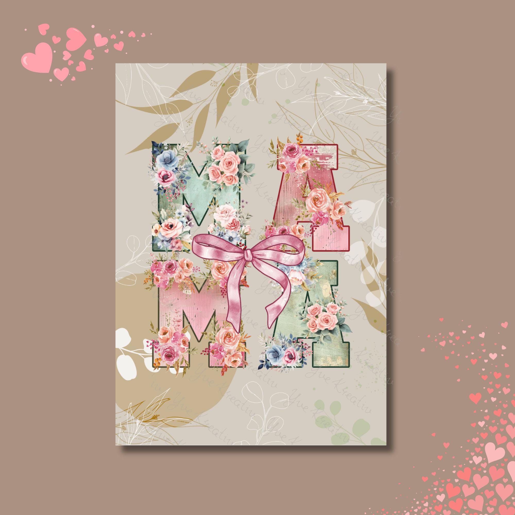 Postkarte Grußkarte Karte zum Muttertag Muttertagkarte Geburtstagskarte Mama Geschenk #PLS Postkarte Grußkarte Karte zum Muttertag Muttertagkarte Geburtstagskarte Mama Geschenk #PLS