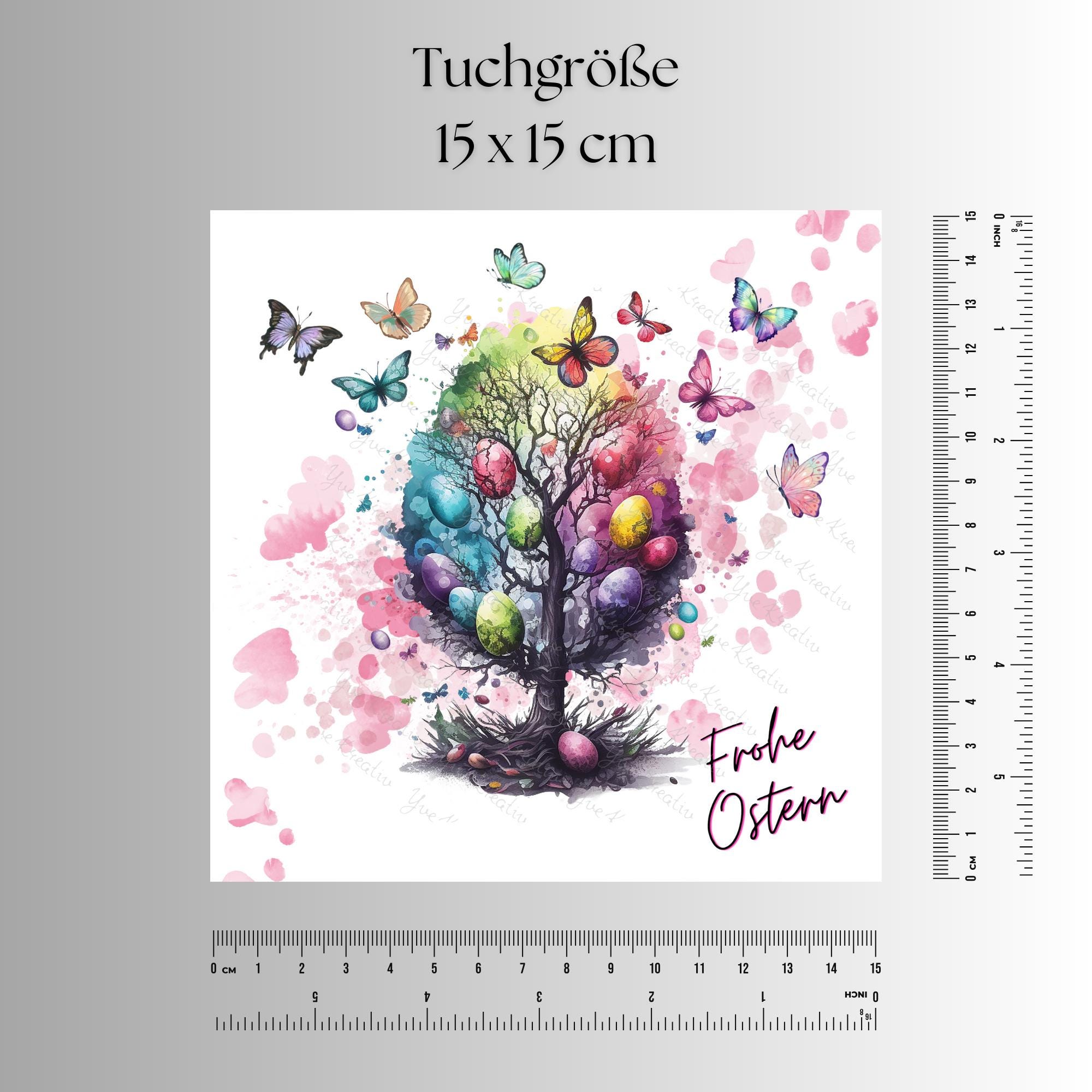 Brillenputztuch Geschenk Ostern bedrucktes Mikrofasertuch Ostergeschenk für Brillen Kameratuch Brillentuch für Displays Objektive #OS18