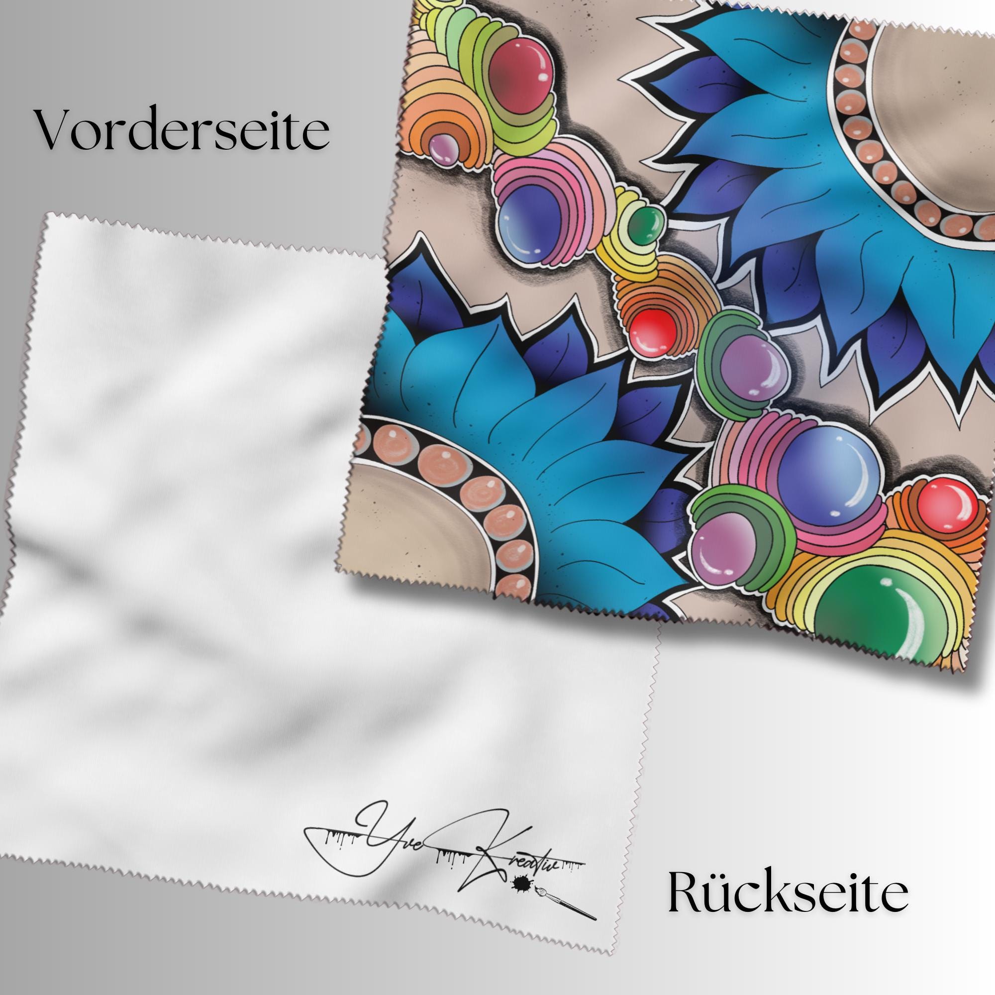 Brillenputztuch bedrucktes Mikrofasertuch für Brillen Tuch für Displays Geschenk zum Geburtstag #AL27YK