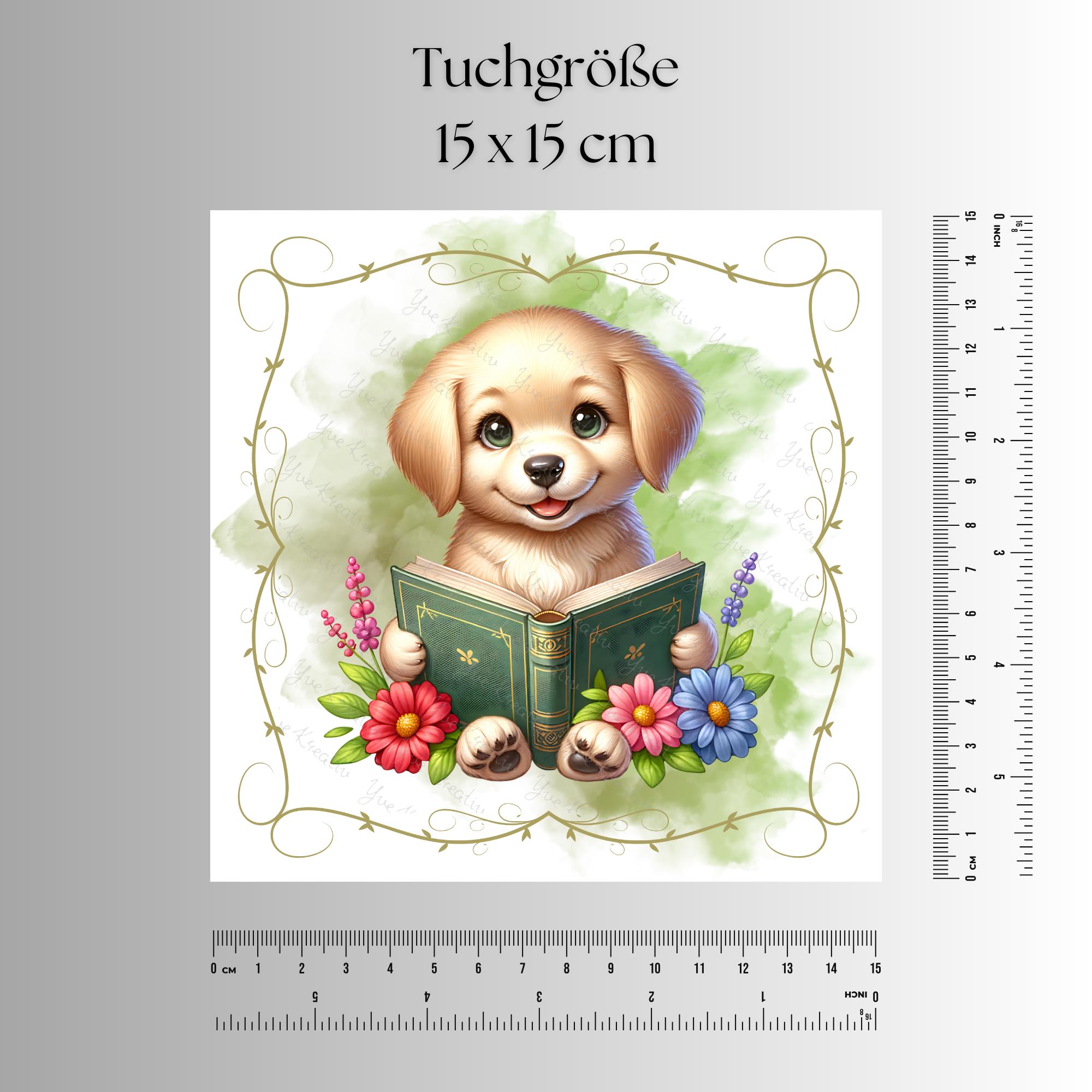 Brillenputztuch bedrucktes Mikrofasertuch für Brillen Kameratuch Brillentuch für Displays Objektive Geschenk Geburtstag Hund #TI131