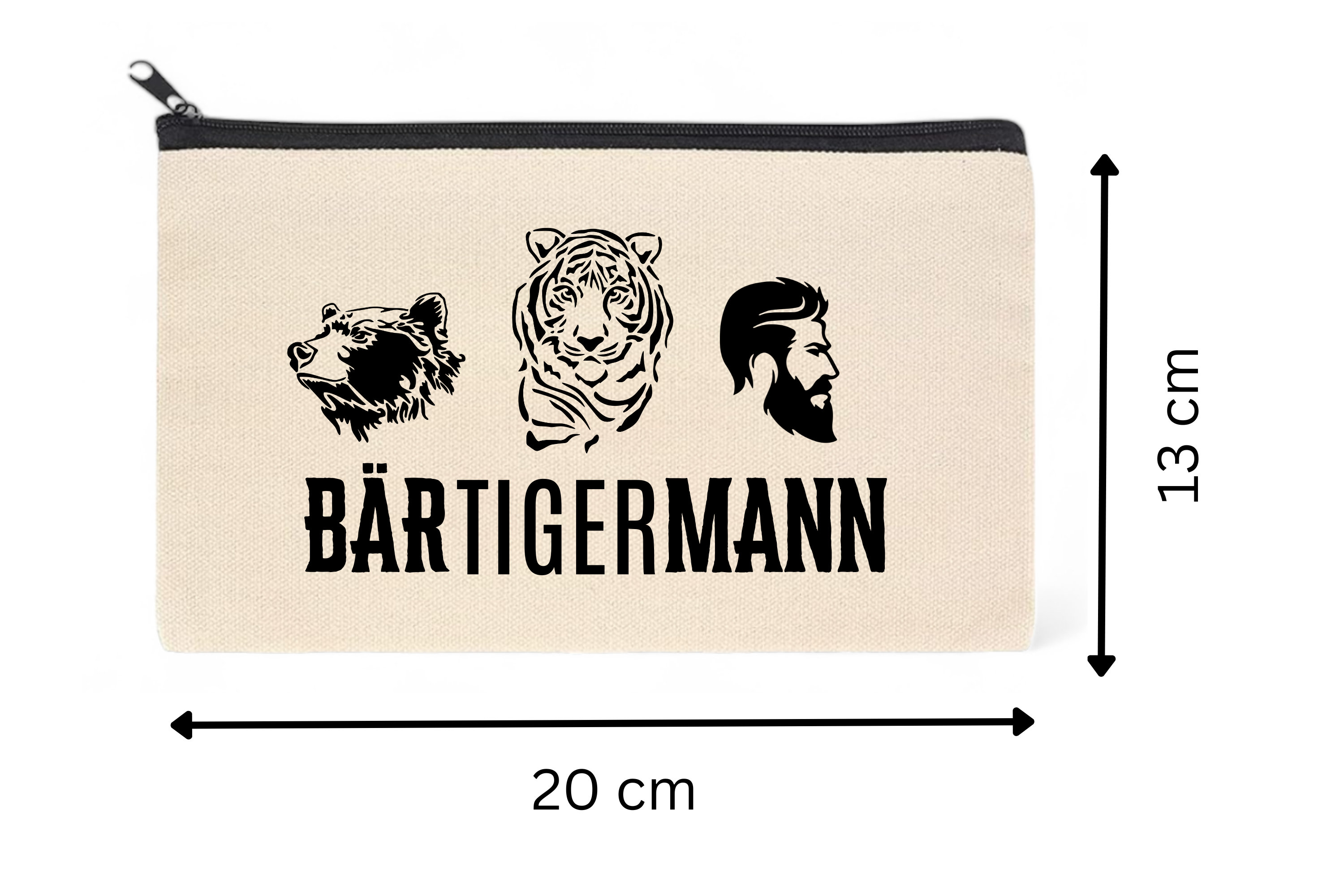 Kosmetiktasche, Federmäppchen, Mäppchen, kleiner Stoffbeutel mit Reißverschluss, Geschenk zum Vatertag #FMBAUB Kosmetiktasche, Federmäppchen, Mäppchen, kleiner Stoffbeutel mit Reißverschluss, Geschenk zum Vatertag #FMBAUB