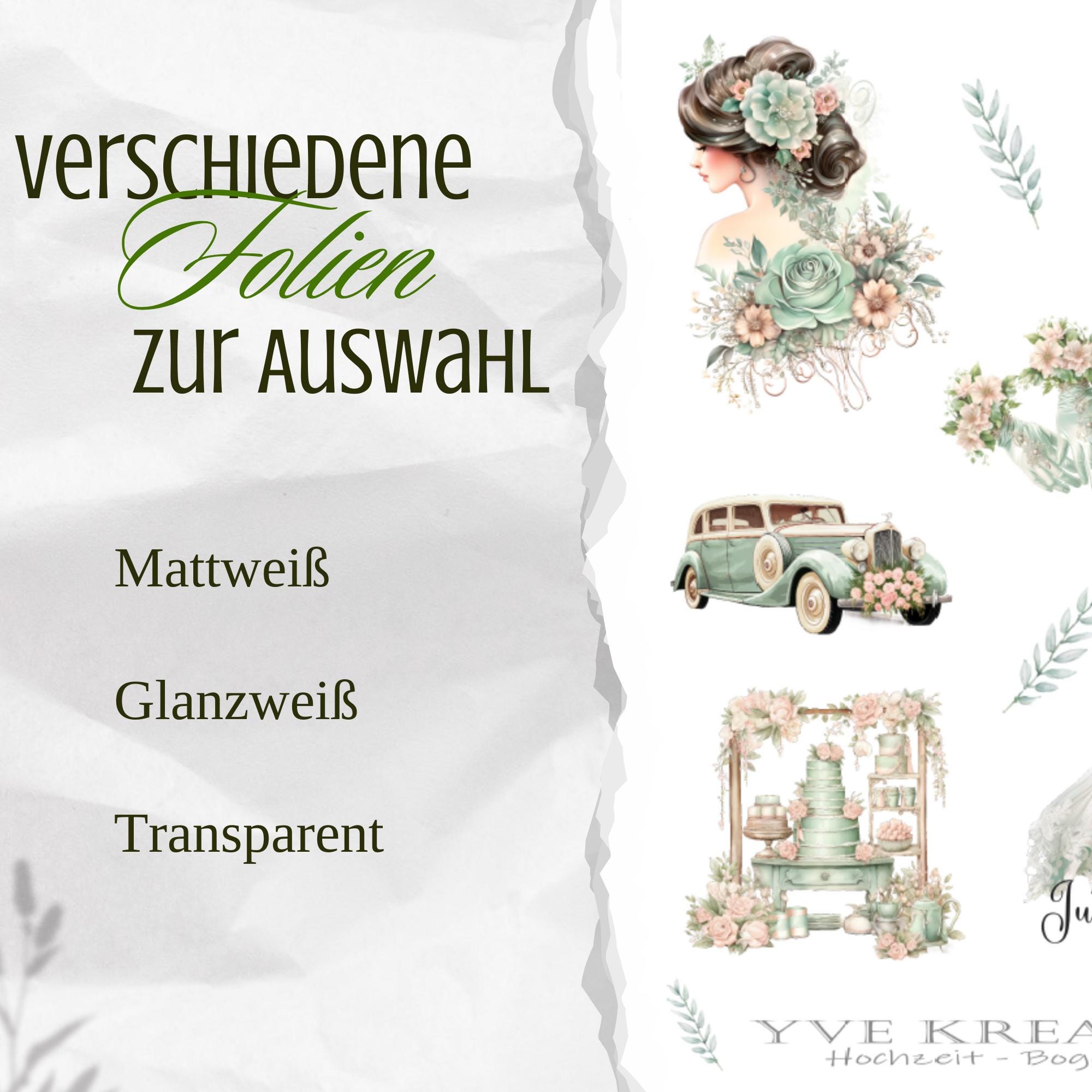 Aufkleber Hochzeit Sticker Bogen Hochzeitsfeier Stickerbogen zur Auswahl in Weiß - Transparent - Matt - Glanz #SBA6 Aufkleber Hochzeit Sticker Bogen Hochzeitsfeier Stickerbogen zur Auswahl in Weiß - Transparent - Matt - Glanz #SBA6