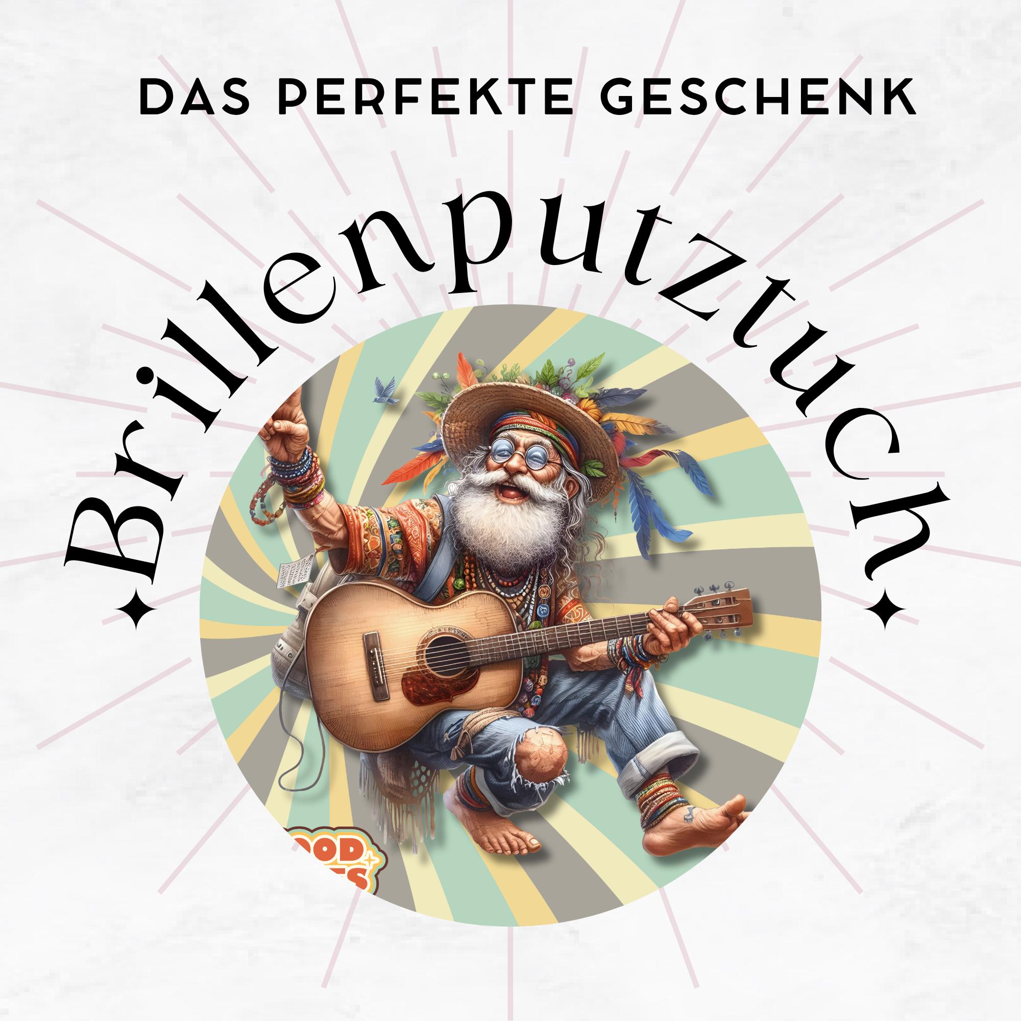 Brillenputztuch Hippie Gitarre bedrucktes Mikrofasertuch für Sonnenbrille Display Handy Geschenk Musiker Mitbringsel Gitarrenspieler #MC19 Brillenputztuch Hippie Gitarre bedrucktes Mikrofasertuch für Sonnenbrille Display Handy Geschenk Musiker Mitbringsel Gitarrenspieler #MC19