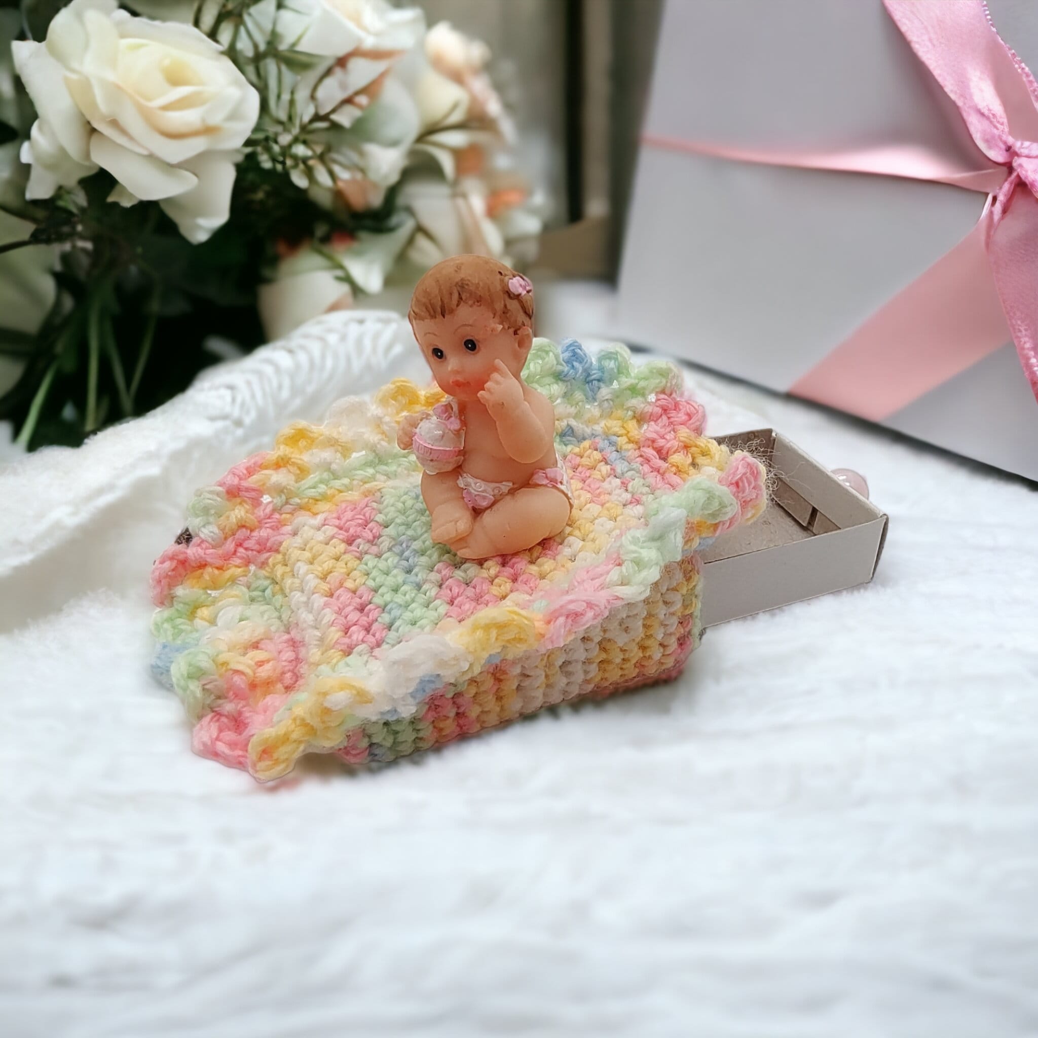 Kleine Schachtel, verzierte Streichholzschachtel als originelle Geschenkverpackung für Geld, Gutscheine und mehr