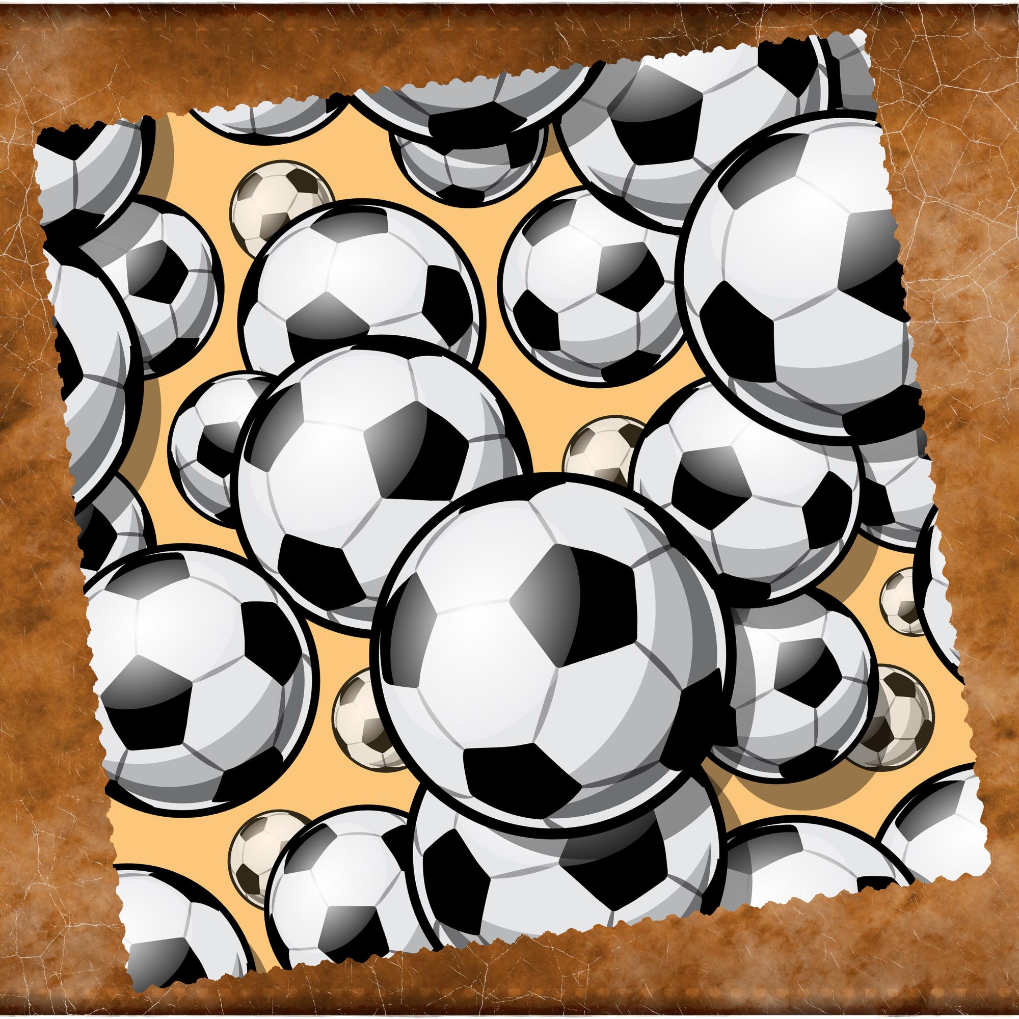 Brillenputztuch Fußball bedrucktes Mikrofasertuch für Brille Sonnenbrille Geschenk Fußballer Mitbringsel Europameisterschaft #SP24abc