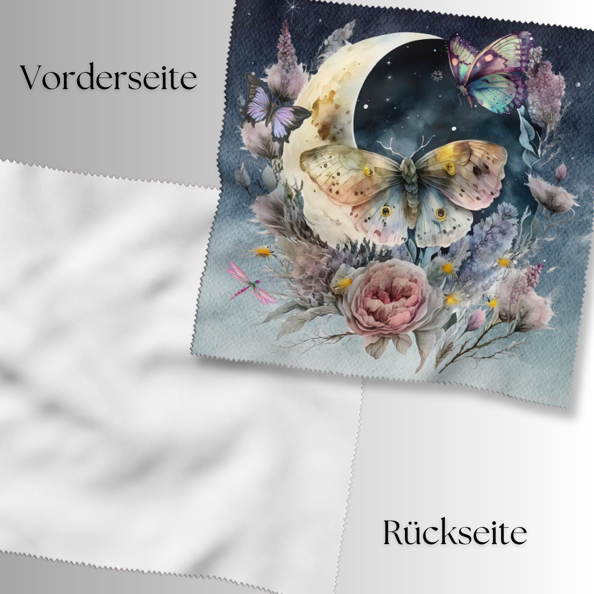 Brillenputztuch – Individuell bedrucktes Mikrofasertuch für Brillen, Displays & mehr | Perfektes Geschenk zum Geburtstag #FA4