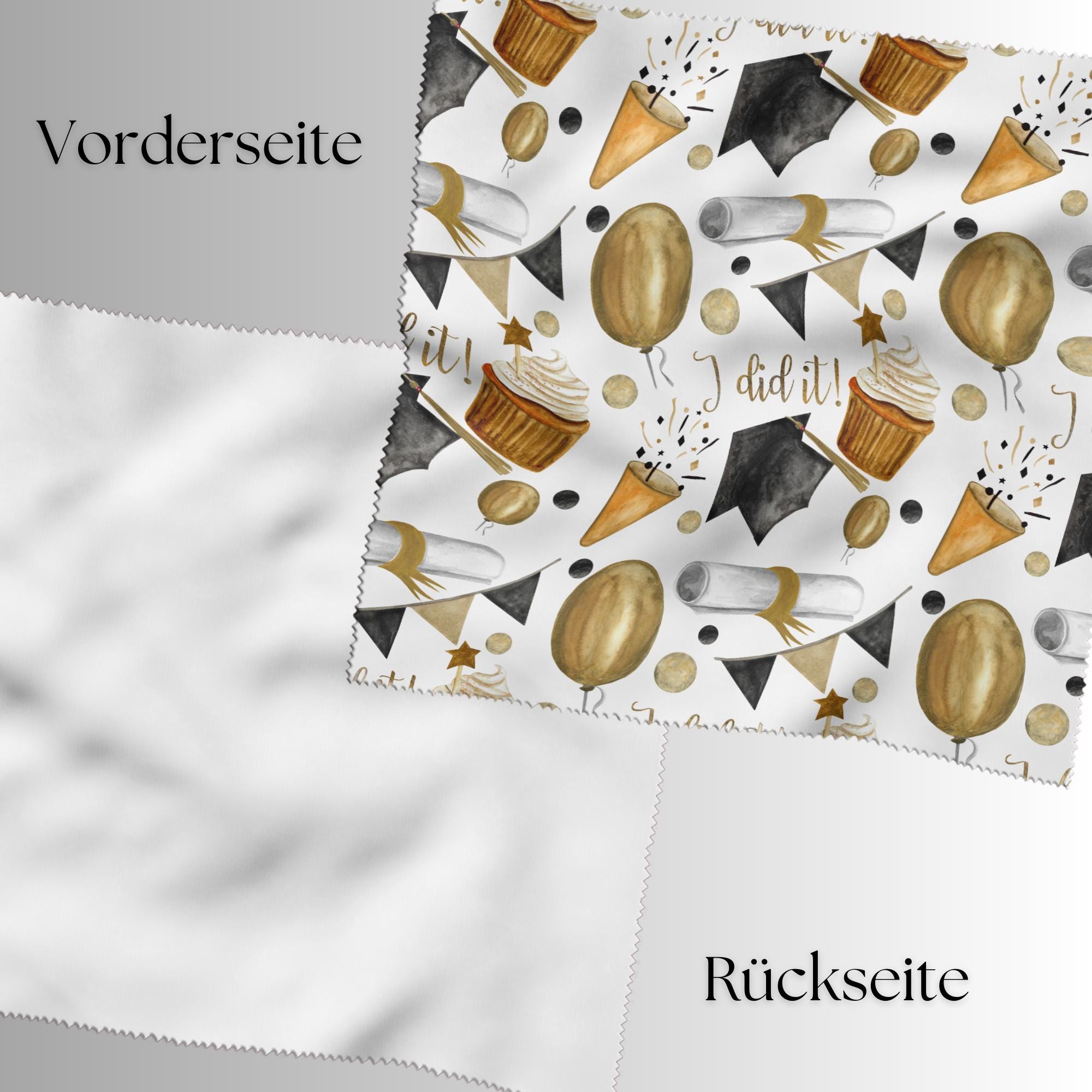 Brillenputztuch bedrucktes Mikrofasertuch für Brillen Tuch für Displays Geschenk für Schulabschluss #BE10