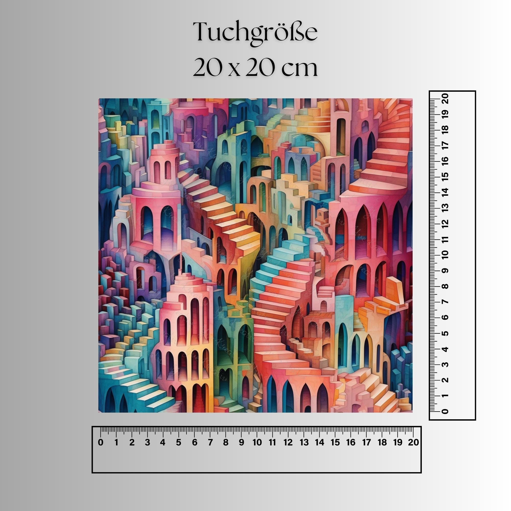 Brillenputztuch Op-Art bedrucktes Mikrofasertuch für Brille Sonnenbrille Displays Handyputztuch Brillentuch Mikrofaser #AL77