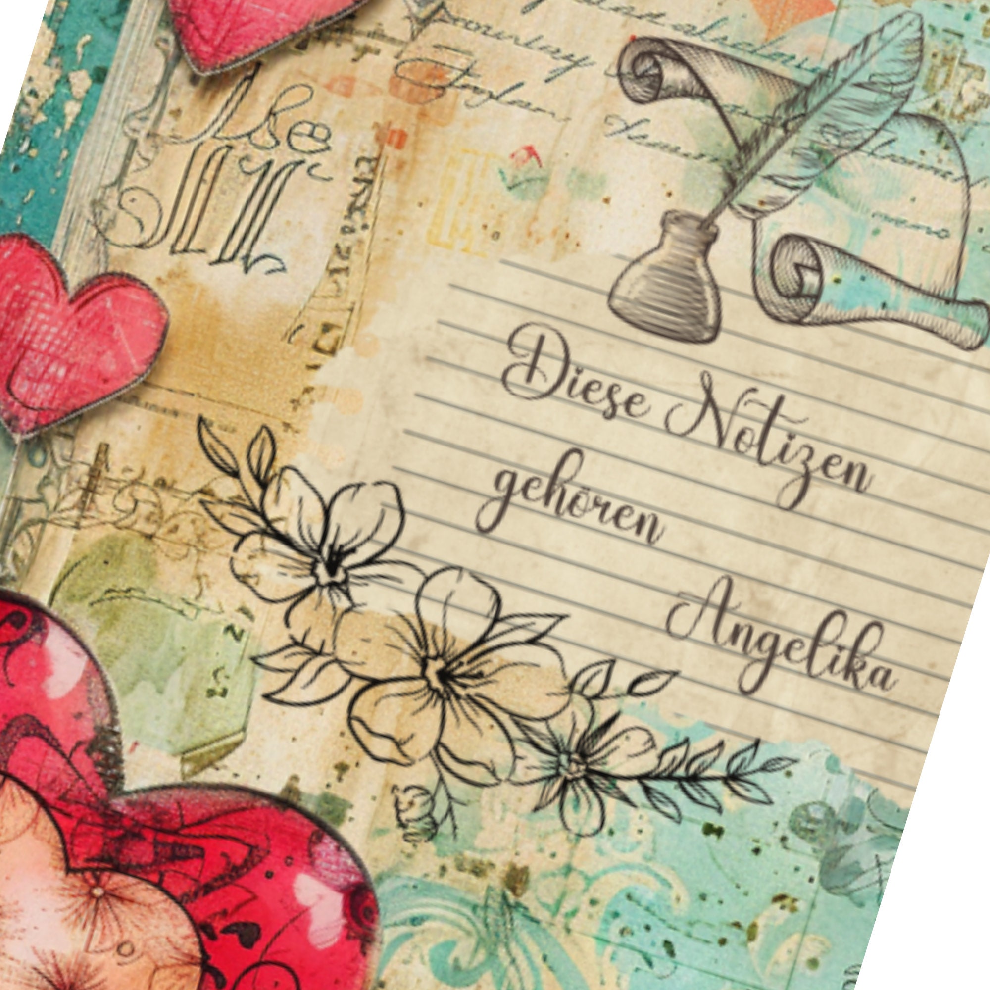 Notizblock personalisiert mit Namen oder Text DIN A6 Ringblock Schreibblock Notizbuch Zettelblock für Schule oder private Notizen #A6SO Notizblock personalisiert mit Namen oder Text DIN A6 Ringblock Schreibblock Notizbuch Zettelblock für Schule oder private Notizen #A6SO