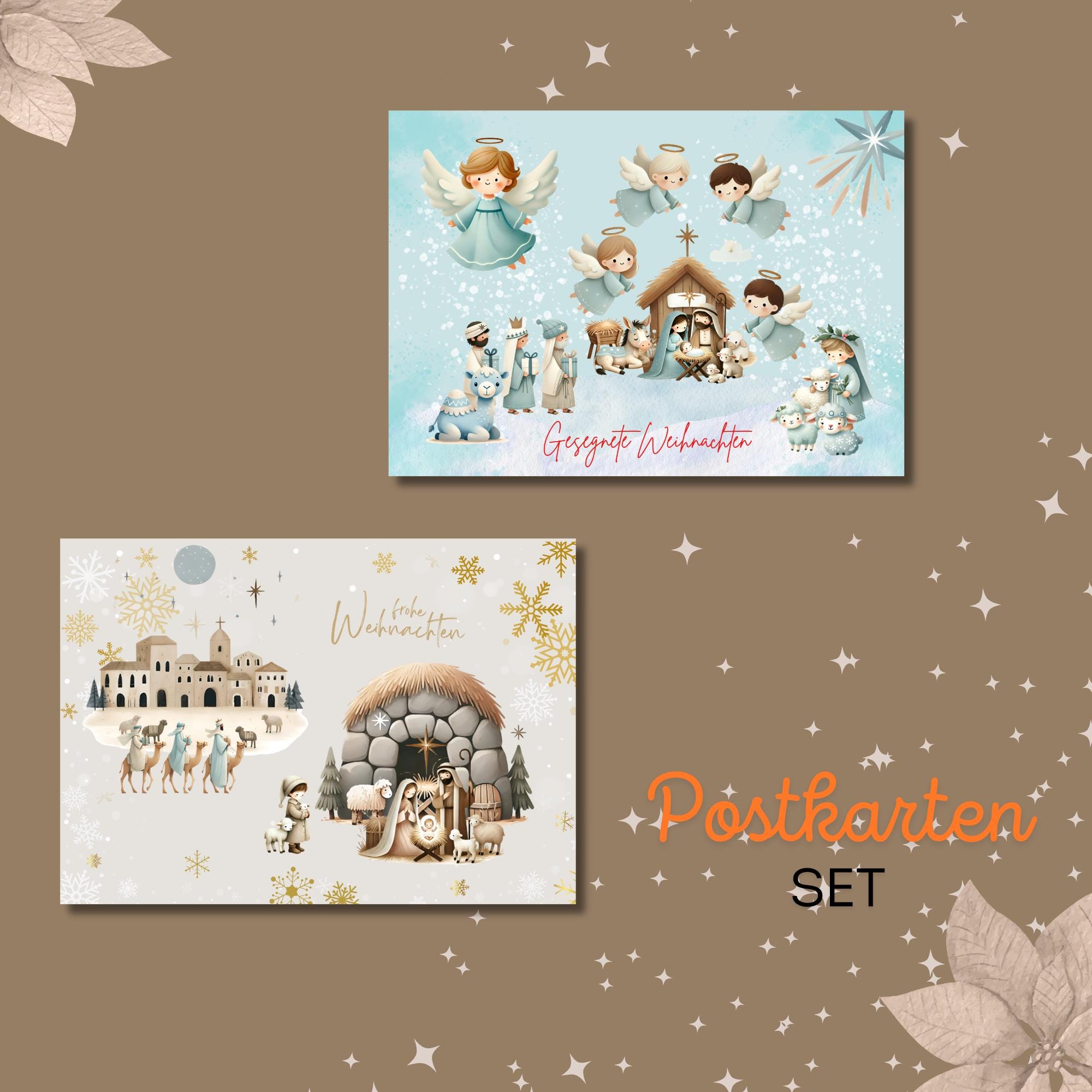 Weihnachtskarte Postkarte Weihnachten 2 Kartenmotive zur Auswahl, Geschenkkarte, Weihnachtsgruß, Grußkarte #PLS Weihnachtskarte Postkarte Weihnachten 2 Kartenmotive zur Auswahl, Geschenkkarte, Weihnachtsgruß, Grußkarte #PLS