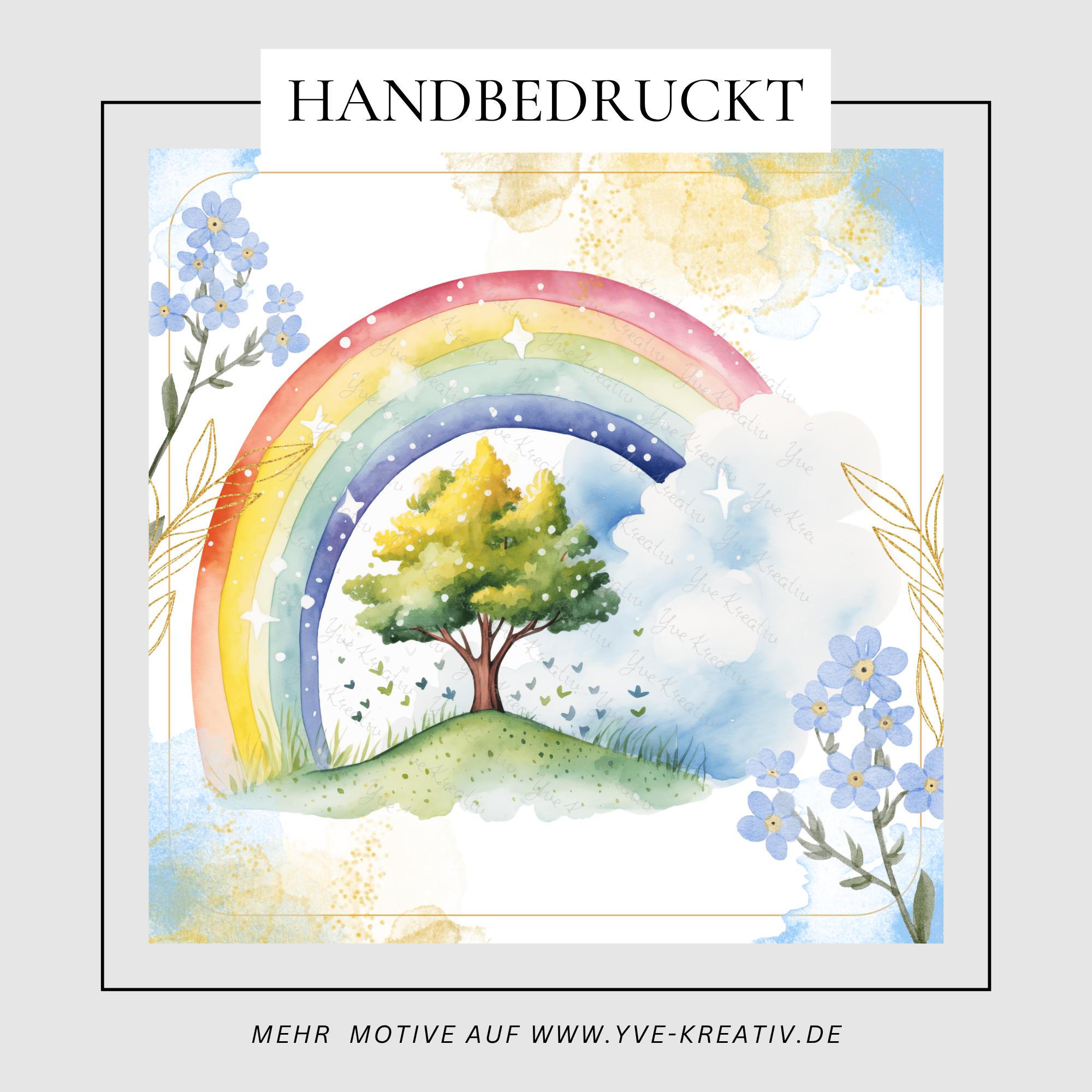 Brillenputztuch Regenbogen bedrucktes Mikrofasertuch für Brillen Displays Mitbringsel Freundin Geschenkidee Mama Geschenk  #MO20