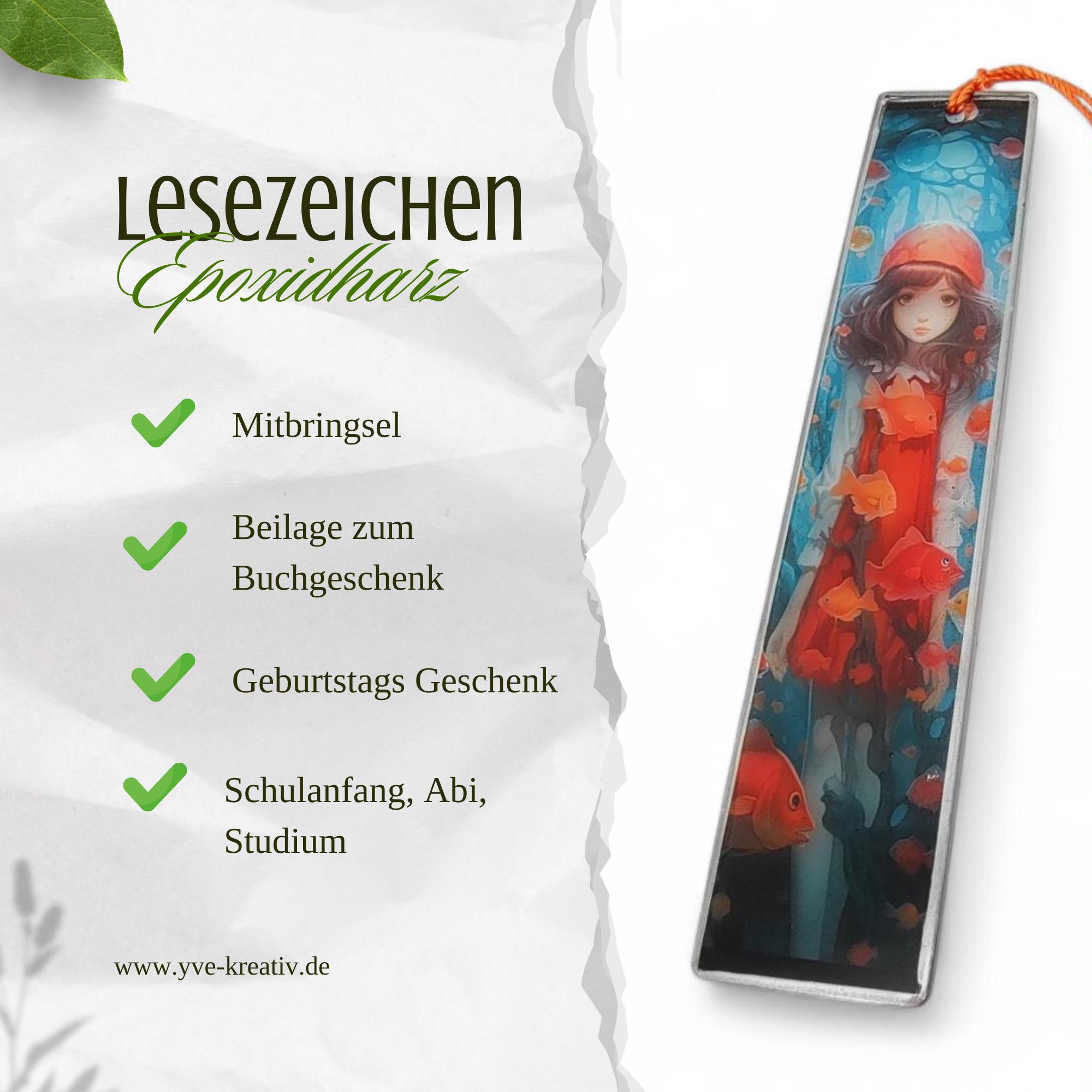 Lesezeichen aus Epoxidharz transparent Rotkäppchen Geschenk Geburtstag Mitbringsel zum Buchgeschenk #LEEPOX Lesezeichen aus Epoxidharz transparent Rotkäppchen Geschenk Geburtstag Mitbringsel zum Buchgeschenk #LEEPOX