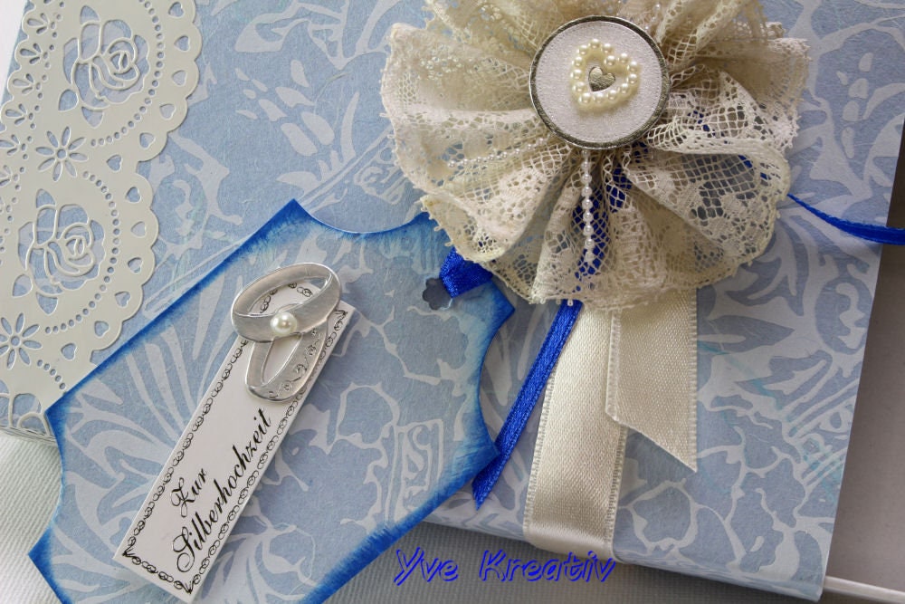 Geschenkschachtel "Silberhochzeit"