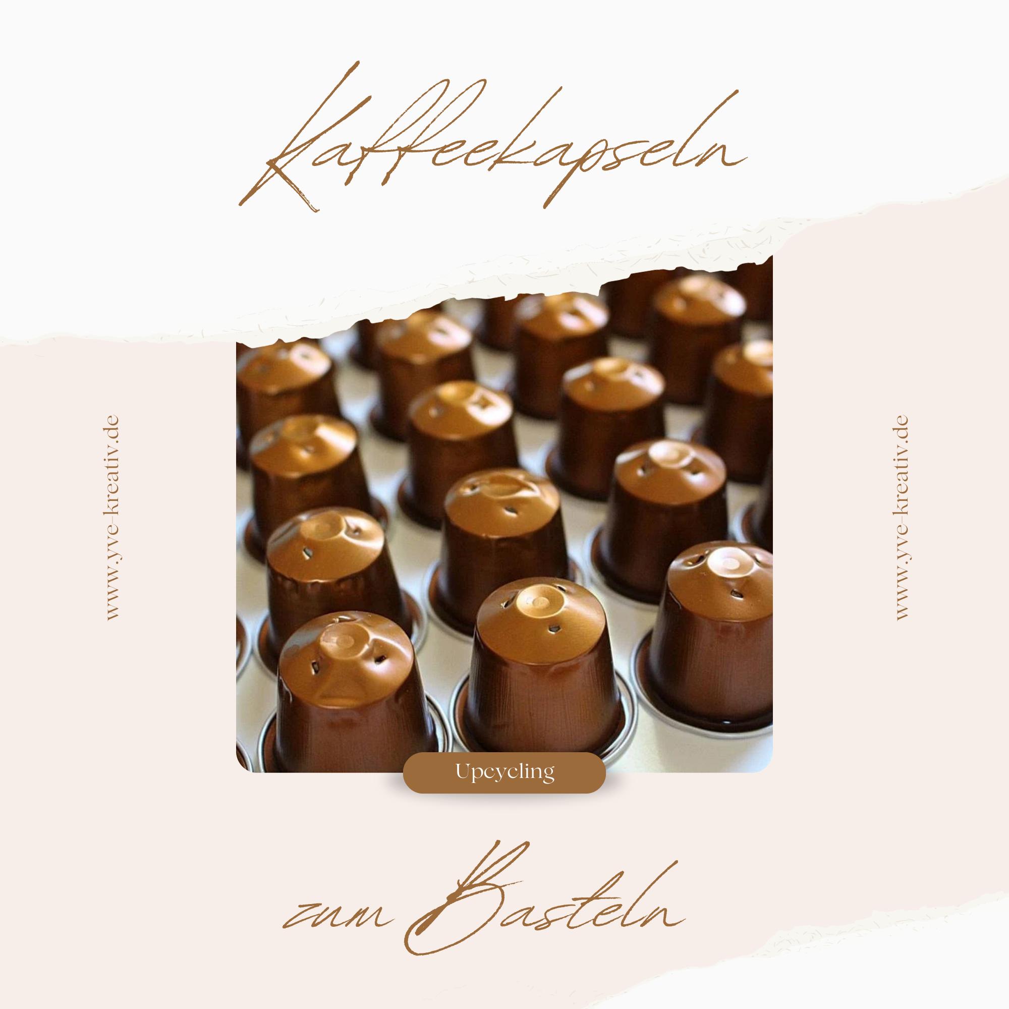10 leere Kaffeekapseln Farbe kupfer zum Basteln Gestalten Bastelmaterial DIY Schmuckherstellung Zubehör #KNS 10 leere Kaffeekapseln Farbe kupfer zum Basteln Gestalten Bastelmaterial DIY Schmuckherstellung Zubehör #KNS