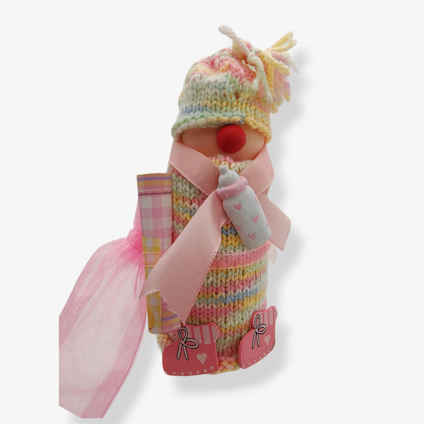 Verpackung für Wein oder Sektflasche, Flaschendekoration, Flaschenverpackung, Flaschenverzierung  #613960330