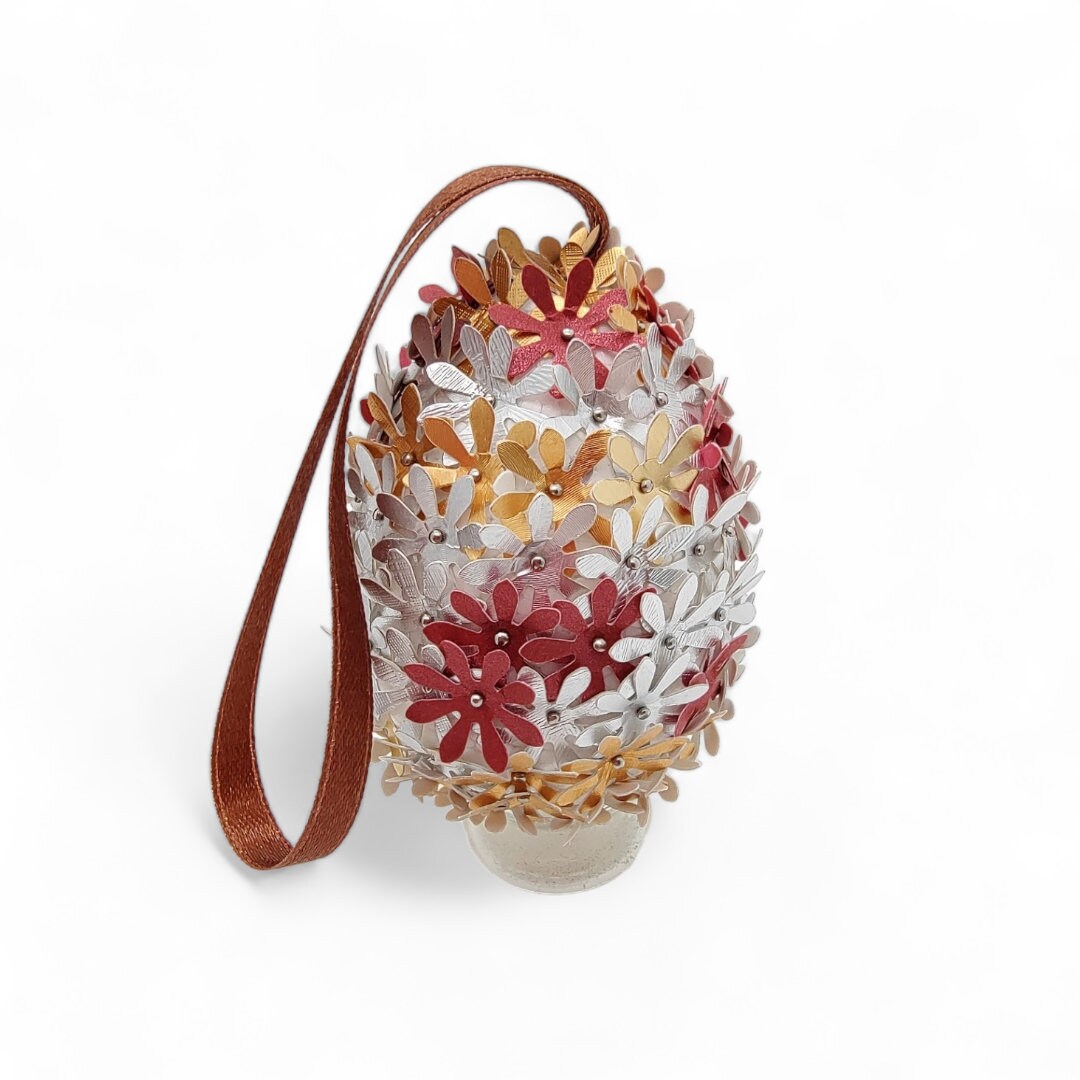 Osterei - Dekoei "Blütenzauber" Osterdekoration Osterschmuck zum Aufhängen #627795977