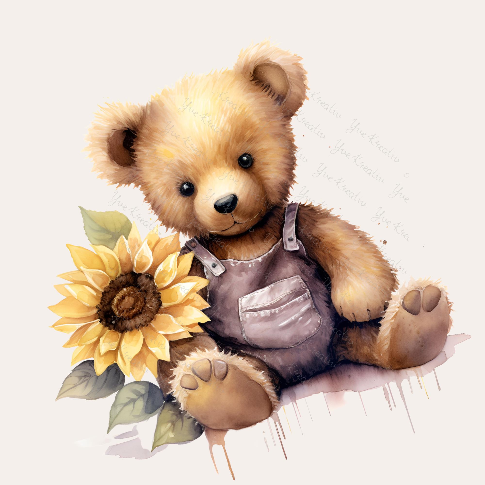Stofftasche Stoffbeutel Teddy Bär Sonnenblume Einkaufstasche Geschenk Geburtstag Freundin Tasche Sommer Mitbringsel Bärenfreunde #STSUB Stofftasche Stoffbeutel Teddy Bär Sonnenblume Einkaufstasche Geschenk Geburtstag Freundin Tasche Sommer Mitbringsel Bärenfreunde #STSUB