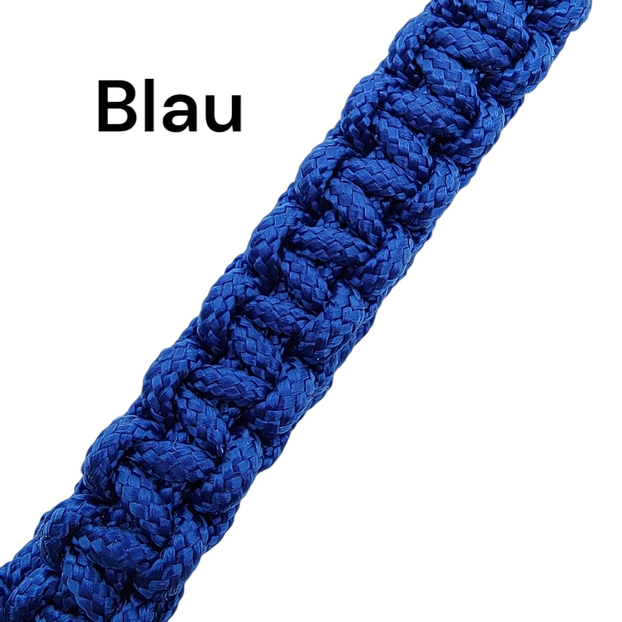 Schlüsselanhänger aus Paracord handgeflochten, Outdoor Anhänger mit Karabinerhaken- verschiedene Farben zur Auswahl  #1597344869