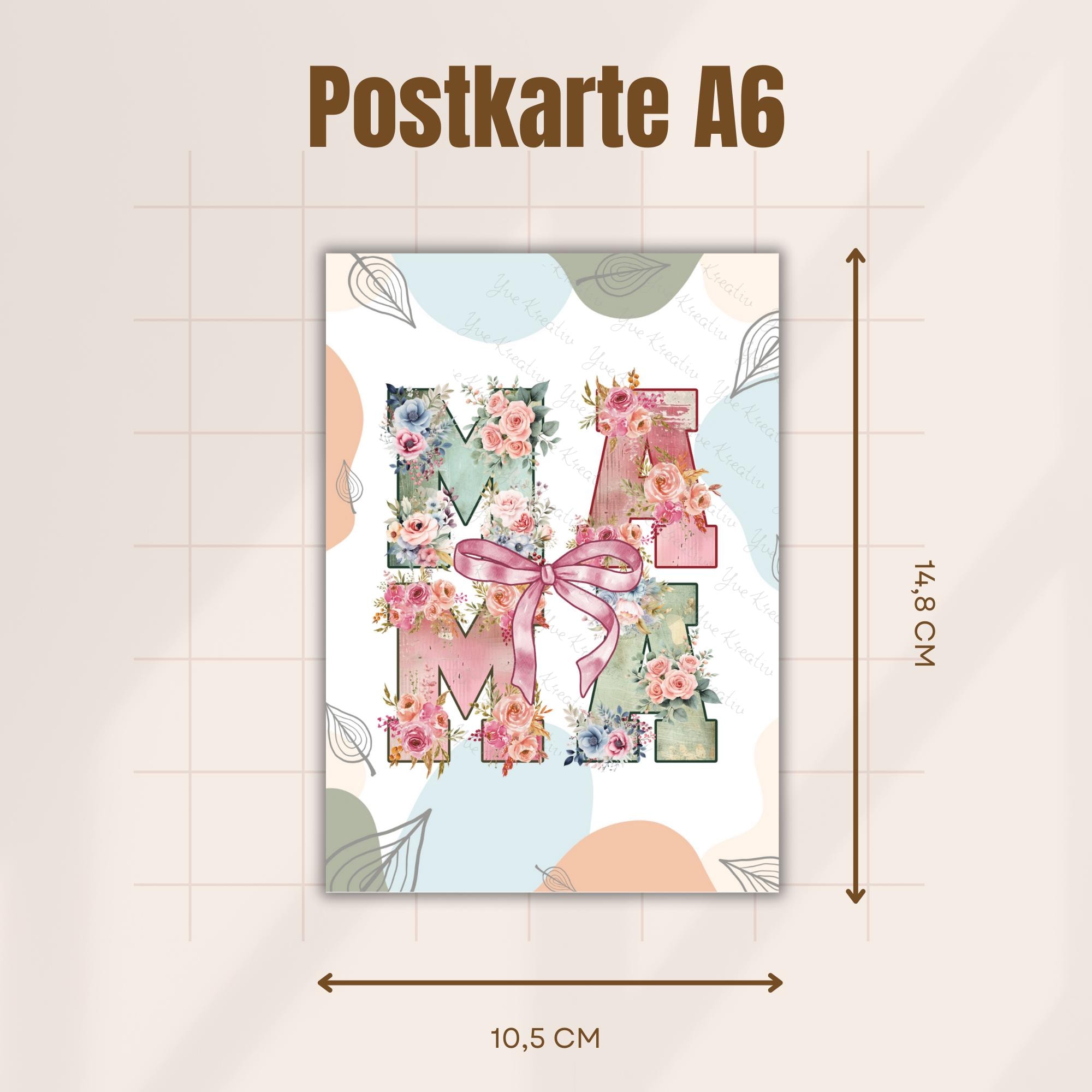 Postkarte Grußkarte Karte zum Muttertag Muttertagkarte Geburtstagskarte Mama Geschenk #PLS Postkarte Grußkarte Karte zum Muttertag Muttertagkarte Geburtstagskarte Mama Geschenk #PLS