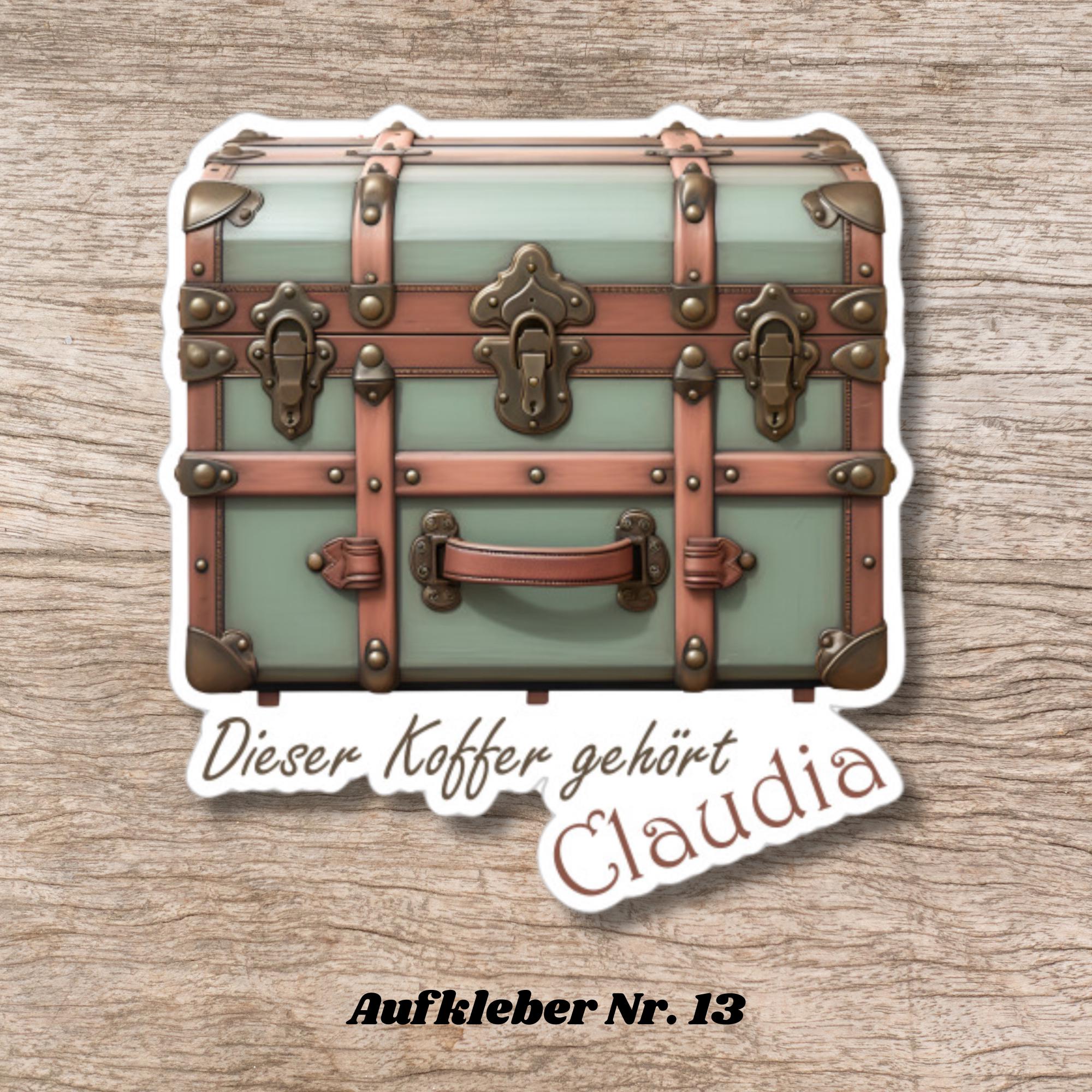 Kofferaufkleber personalisiert mit Namen Aufkleber Koffer Reiseaufkleber Reise Sticker großer Koffersticker in Weiß oder Transparent #SEG8 Kofferaufkleber personalisiert mit Namen Aufkleber Koffer Reiseaufkleber Reise Sticker großer Koffersticker in Weiß oder Transparent #SEG8