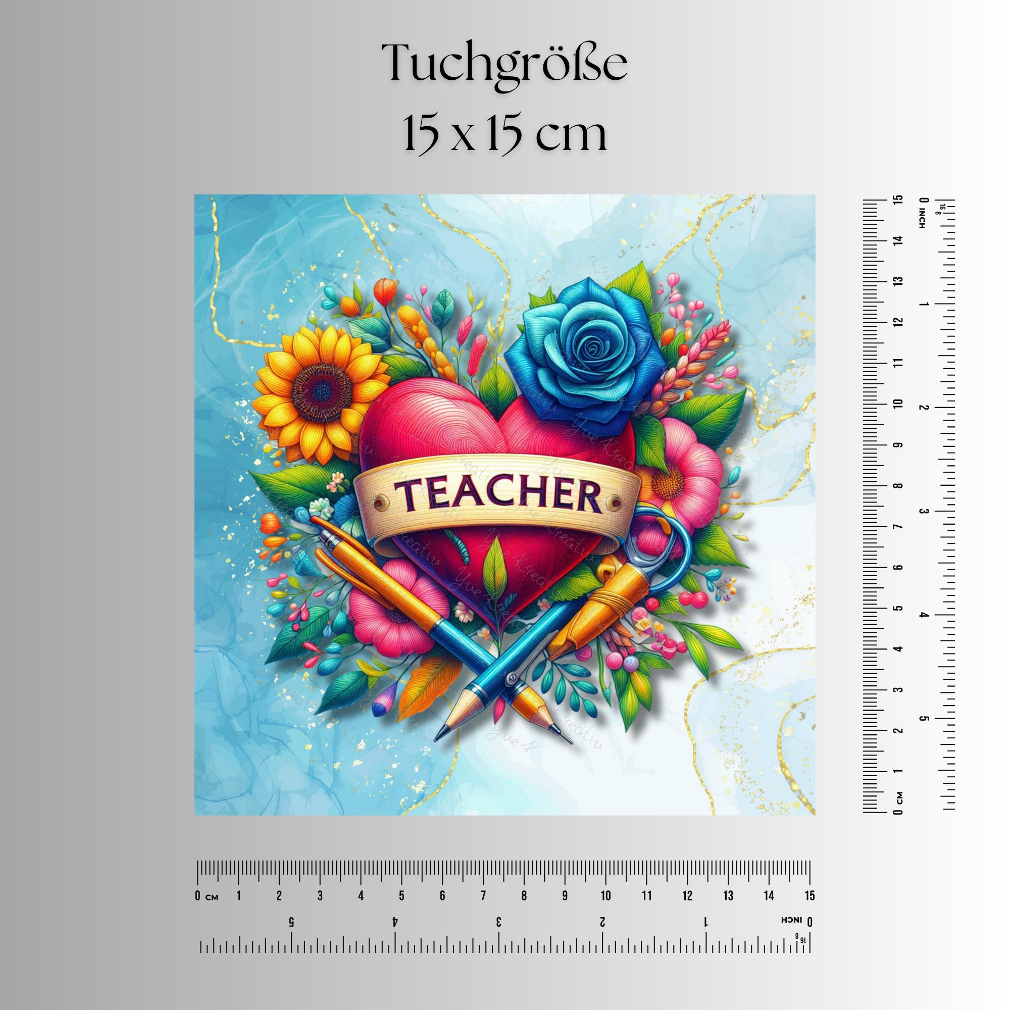 Brillenputztuch Teacher bedrucktes Mikrofasertuch für Brillen Displays Geschenk Lehrer Mitbringsel Schulanfang #BE4 Brillenputztuch Teacher bedrucktes Mikrofasertuch für Brillen Displays Geschenk Lehrer Mitbringsel Schulanfang #BE4