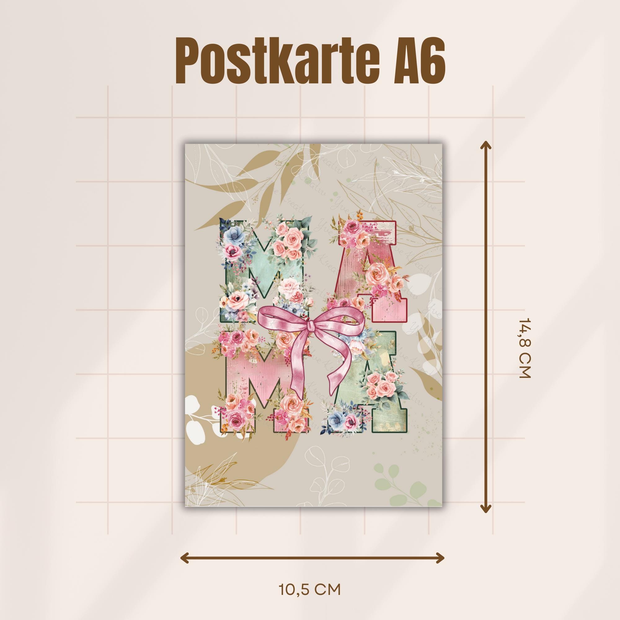 Postkarte Grußkarte Karte zum Muttertag Muttertagkarte Geburtstagskarte Mama Geschenk #PLS Postkarte Grußkarte Karte zum Muttertag Muttertagkarte Geburtstagskarte Mama Geschenk #PLS