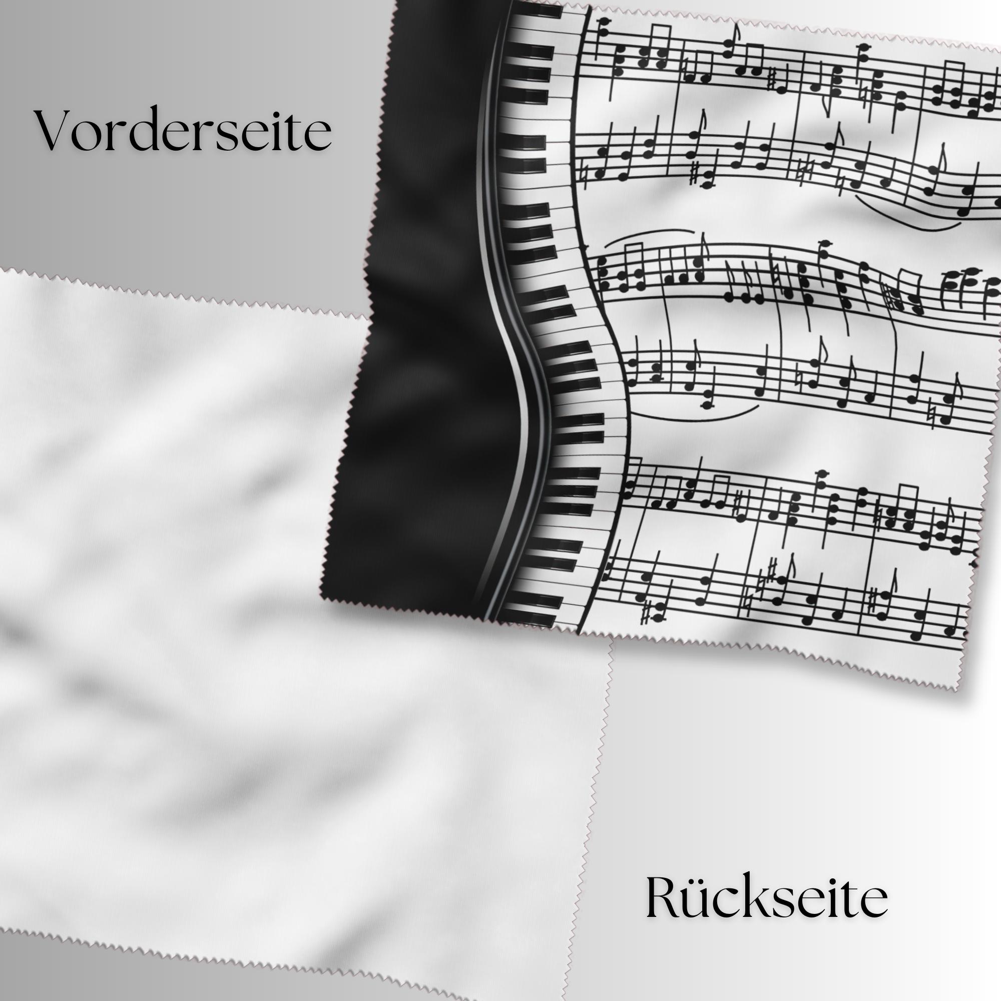 Brillenputztuch bedrucktes Mikrofasertuch für Sonnenbrille Tuch Display Geschenk Musiker Mitbringsel Musiklehrer Gutschein Klavier #MC1 Brillenputztuch bedrucktes Mikrofasertuch für Sonnenbrille Tuch Display Geschenk Musiker Mitbringsel Musiklehrer Gutschein Klavier #MC1